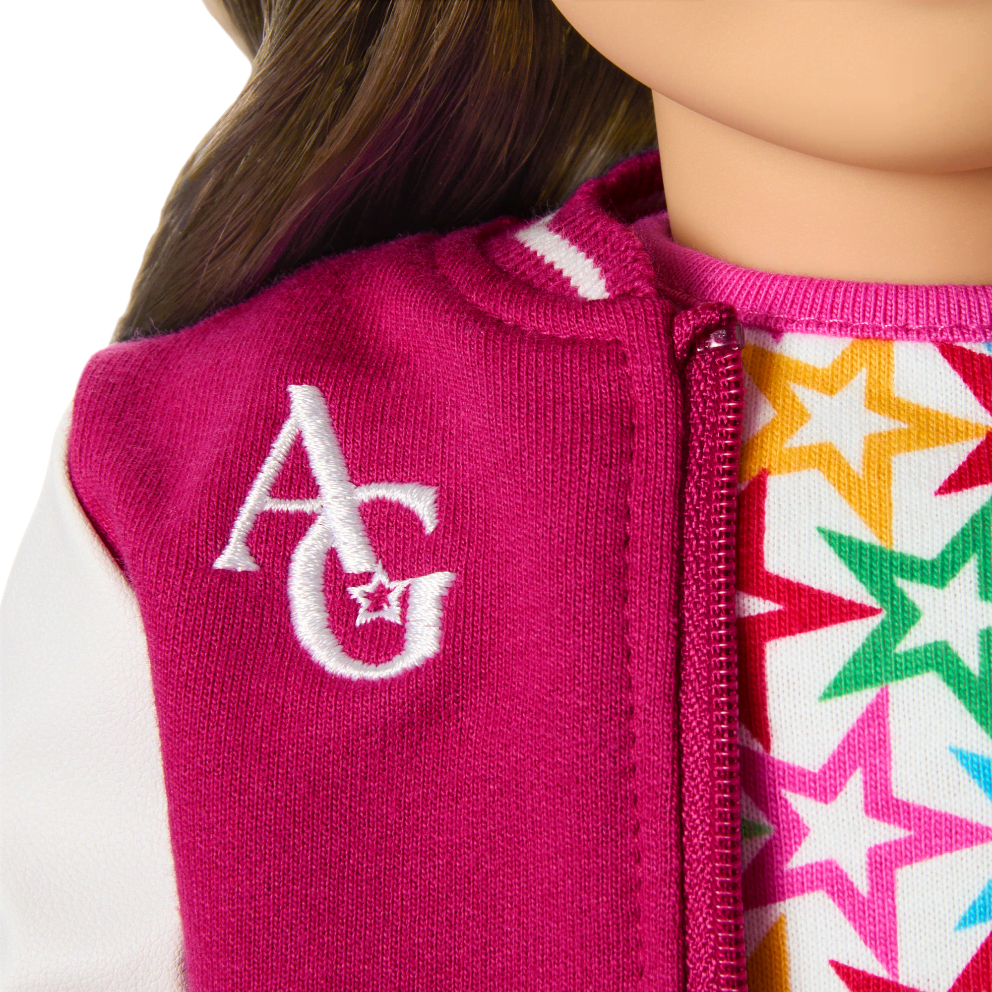 Truly Me™ 18-inch Doll #126 with wavy brown hair