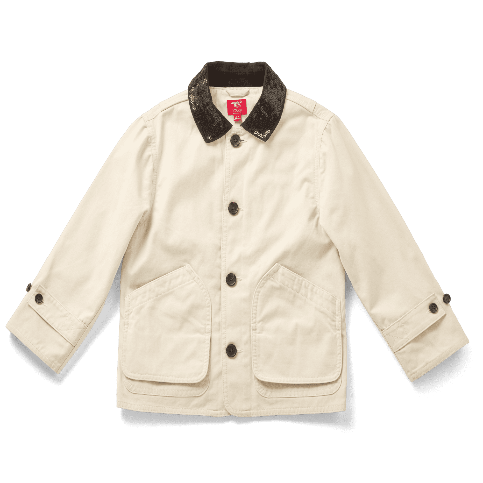 American Girl® x J.Crew Embellished Barn Jacket™ for Girls
