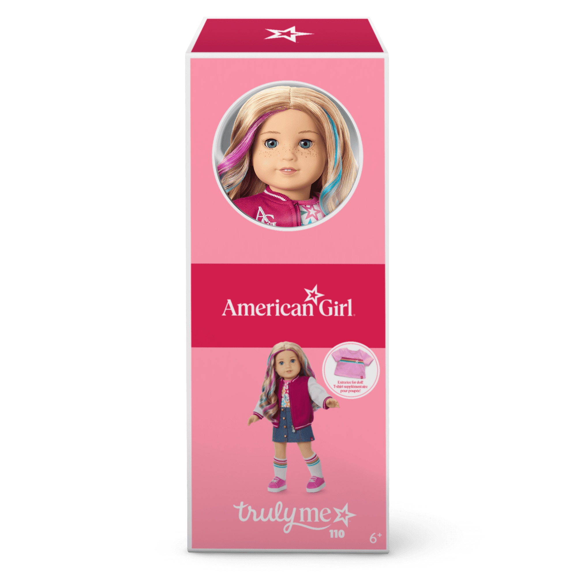 Truly Me™ 18-inch Doll #110, Puppy, Mini Backpack & Accessories AG™ Star Squad Bundle