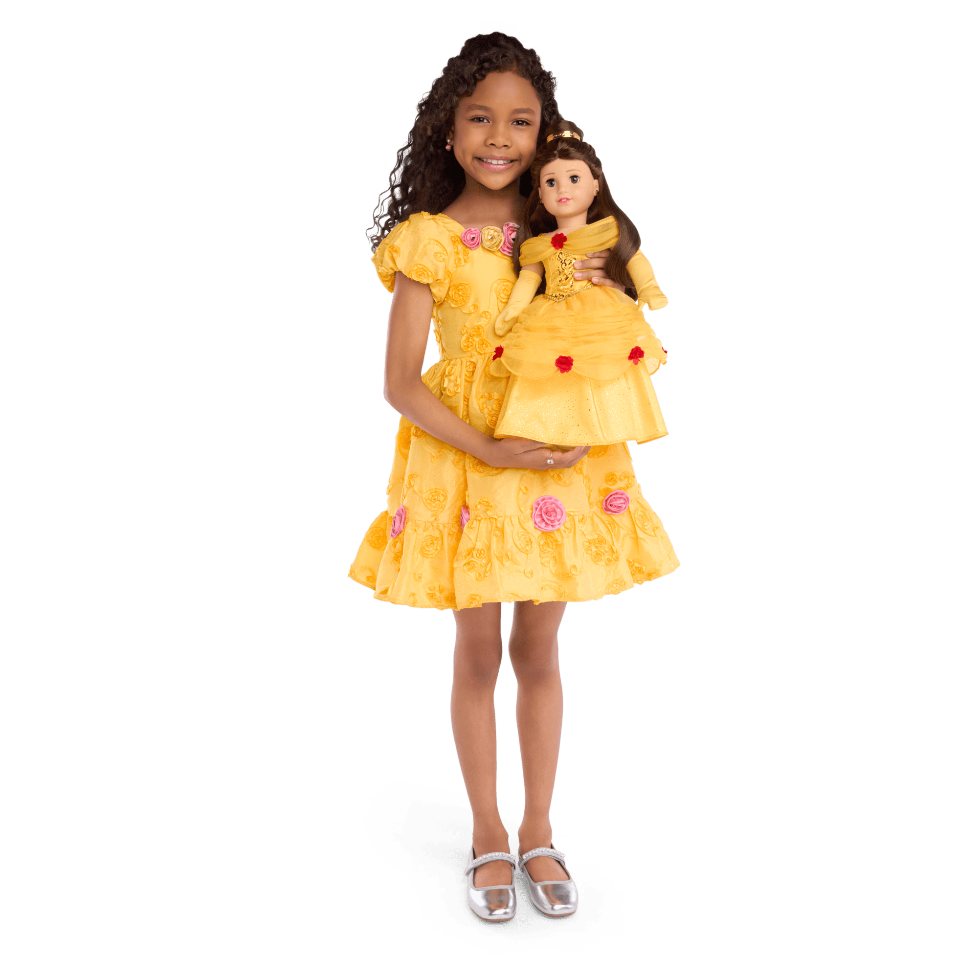 American Girl® Disney Princess Belle 18-inch Doll & Dress for Girls Bundle