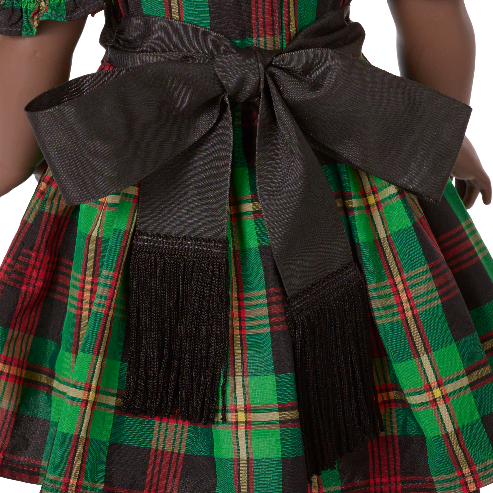 Addy’s™ Tartan Plaid Dress for 18-inch Dolls (Historical Characters)