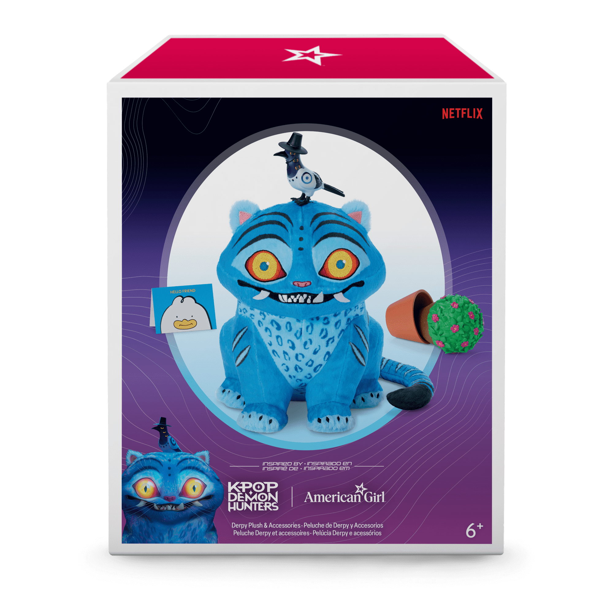 American Girl® x KPop Demon Hunters Derpy Plush & Accessories