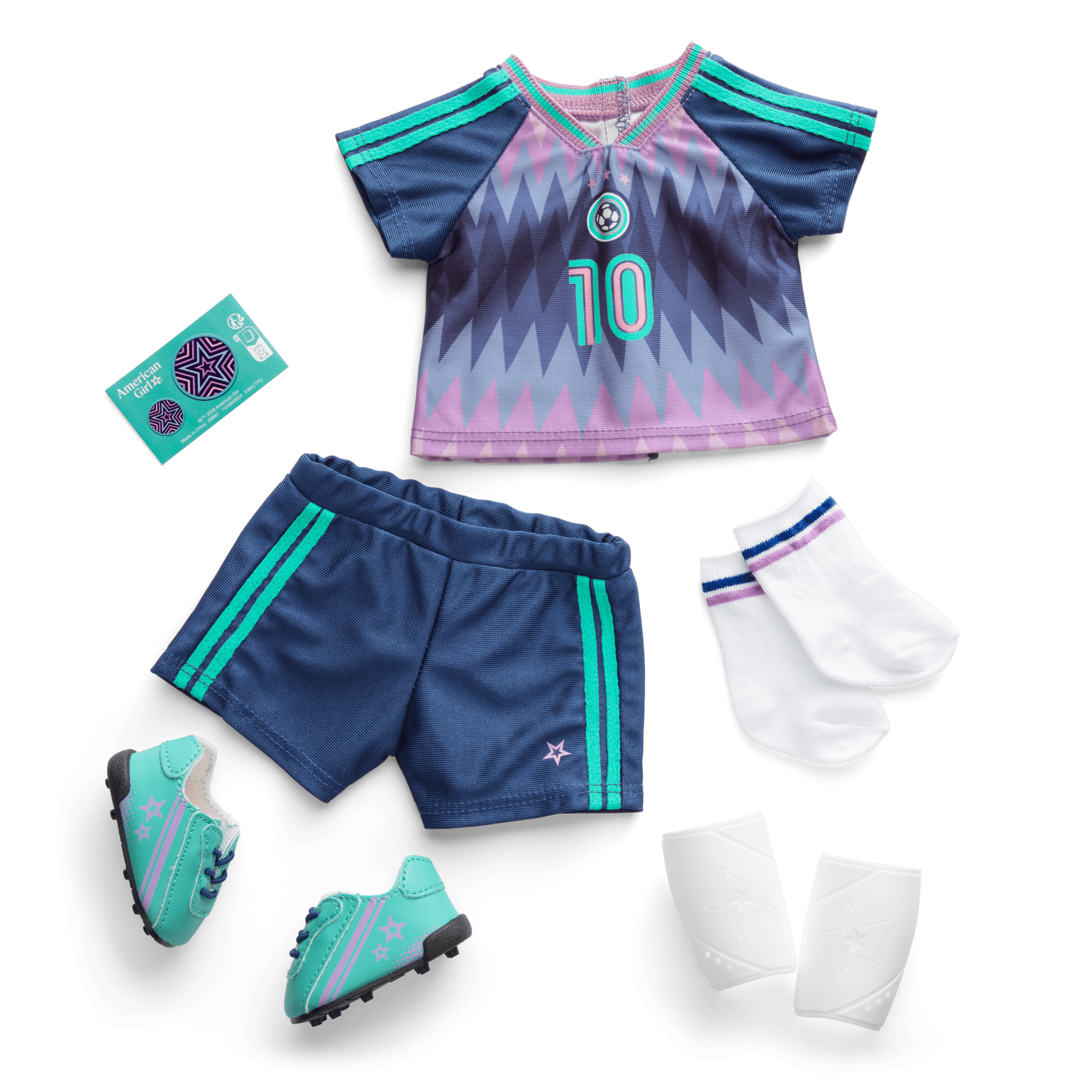 Daisy Davenport’s™ Soccer Uniform for 18-inch Dolls (Girl of the Year™ 2027)