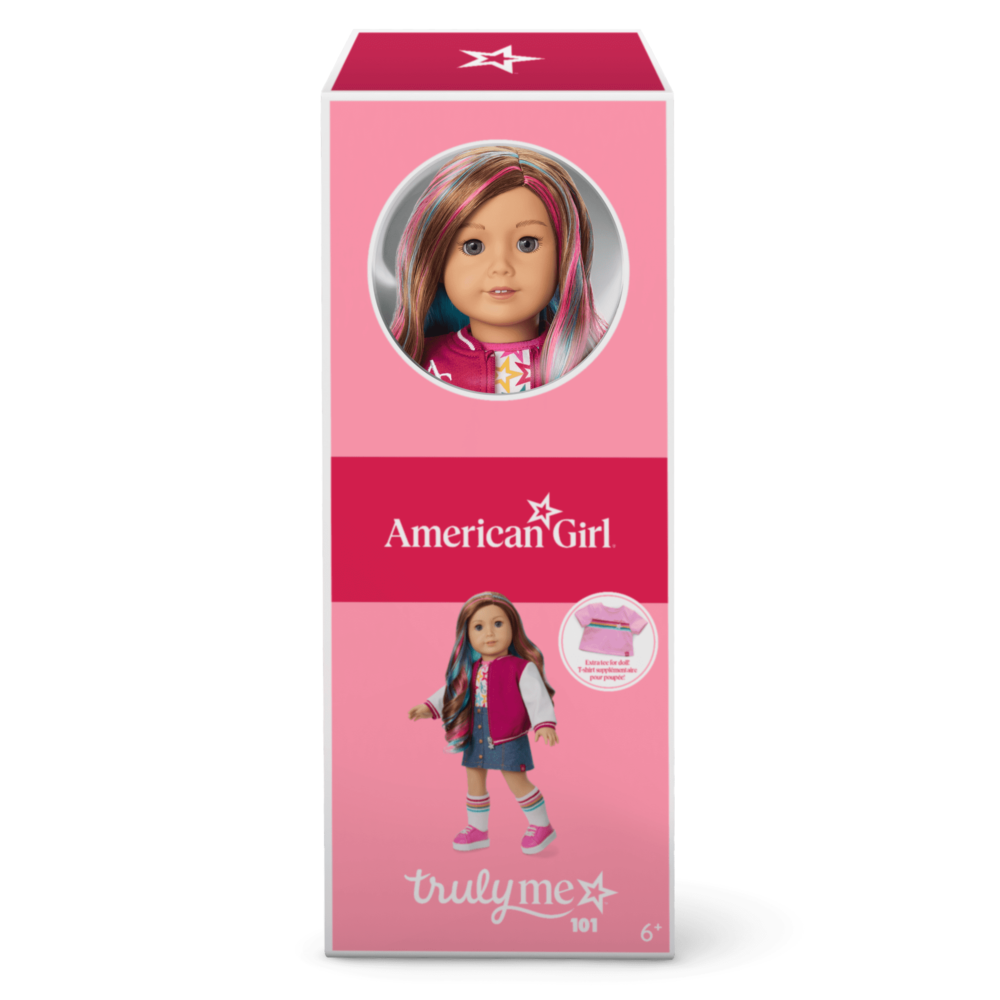 Truly Me™ 18-inch Doll #101, Puppy, Mini Backpack & Accessories AG™ Star Squad Bundle