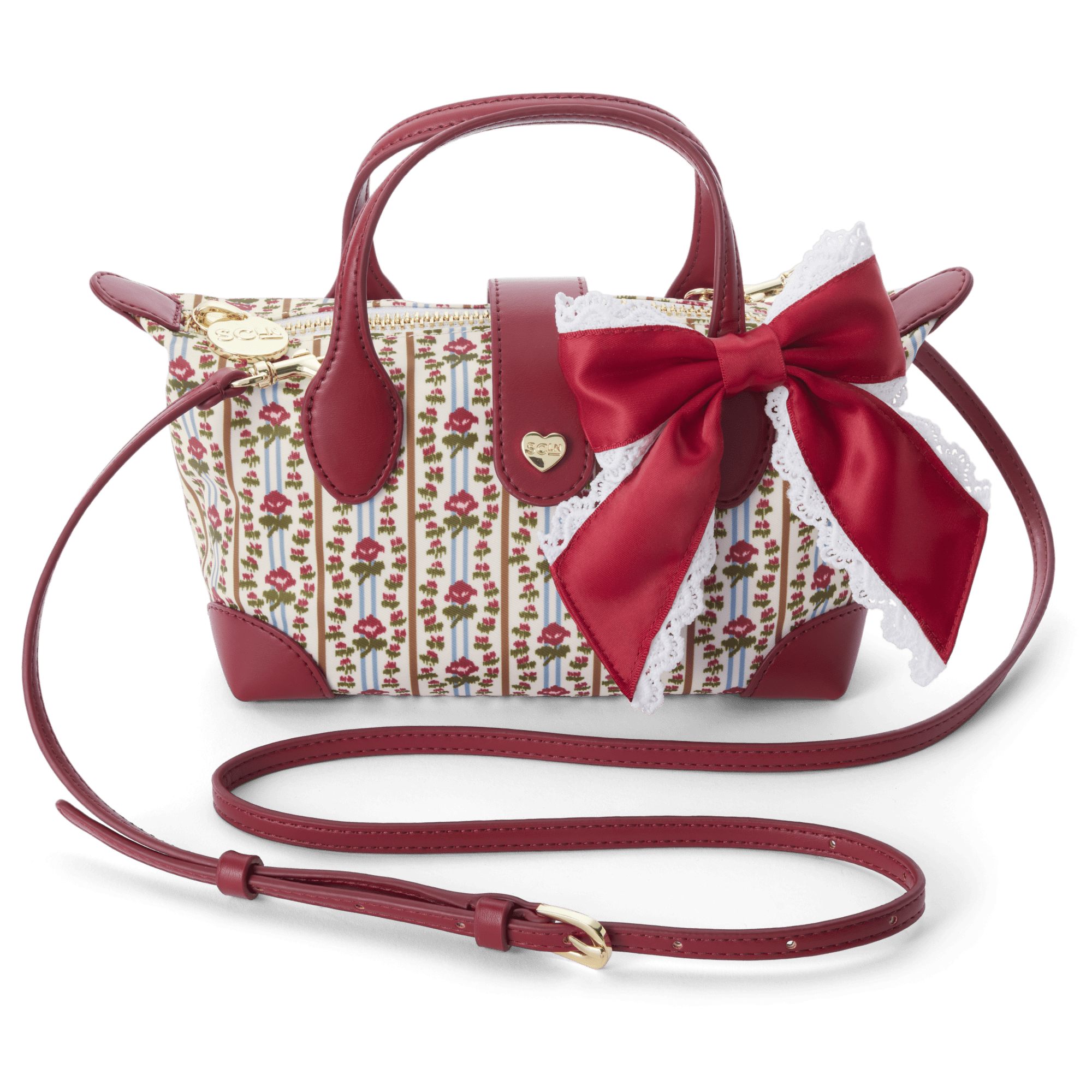 American Girl® x Stoney Clover Lane™ Pouchette Crossbody Bag (Felicity Merriman™ Print)