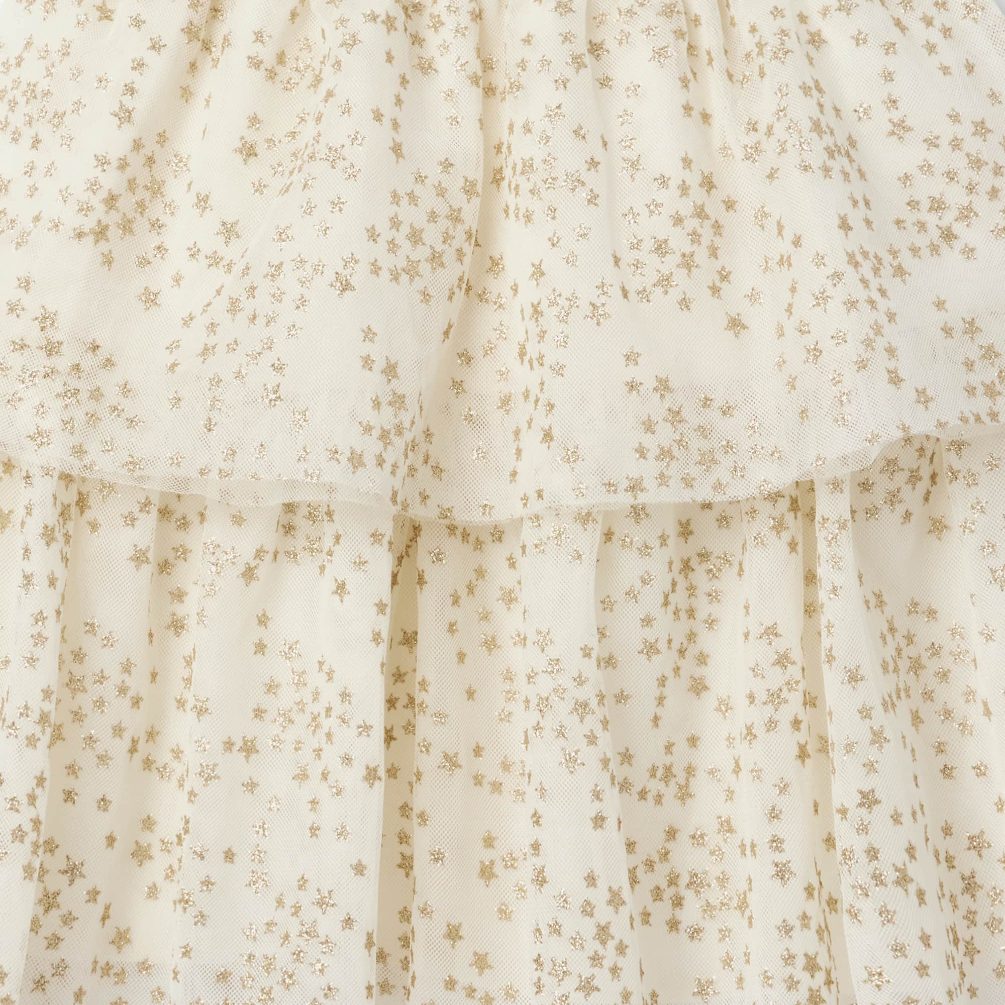 American Girl® x Janie and Jack Sparkly Cream Celebration Dress for Little Girls &