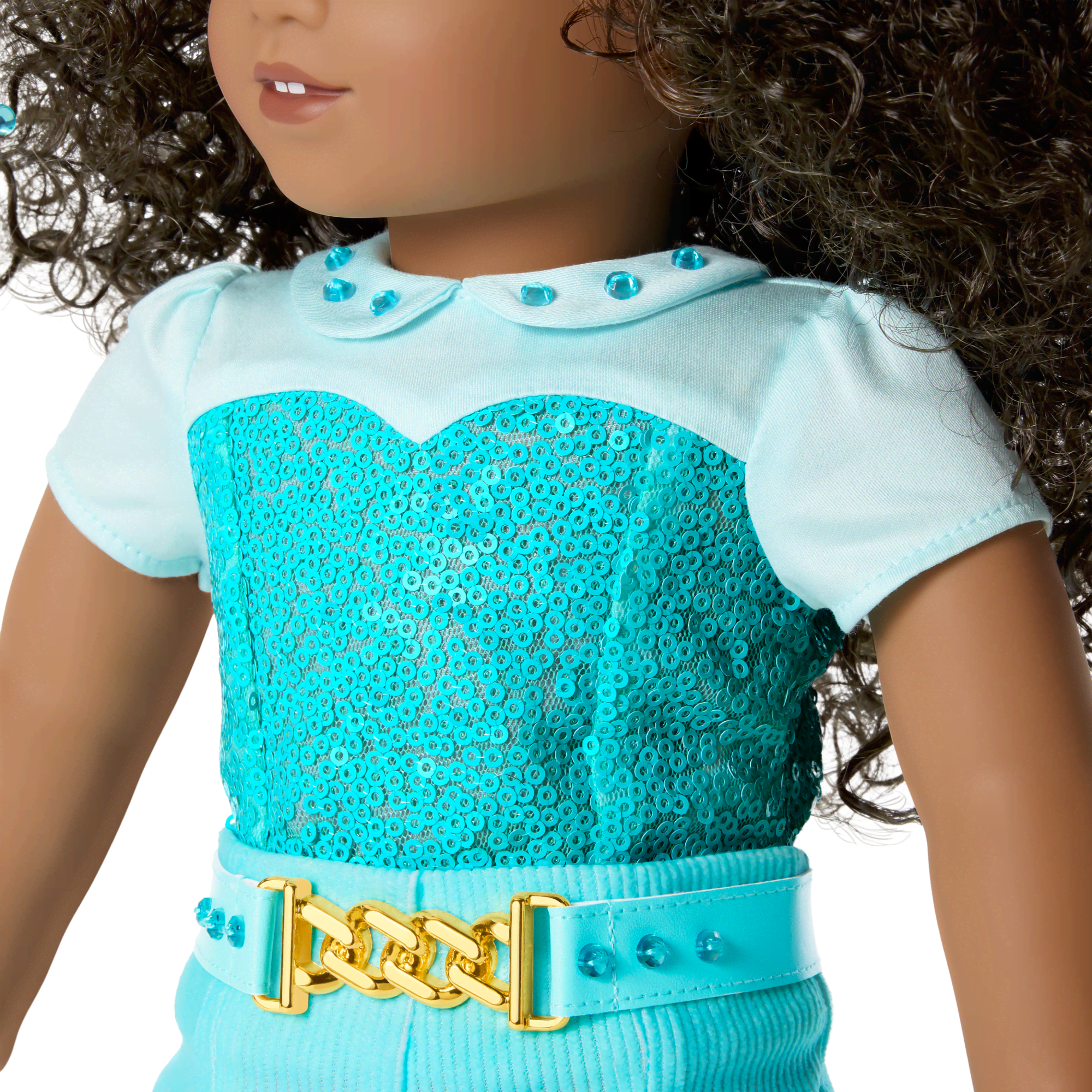 March Aquamarine Dream Outfit for 18-inch Dolls
