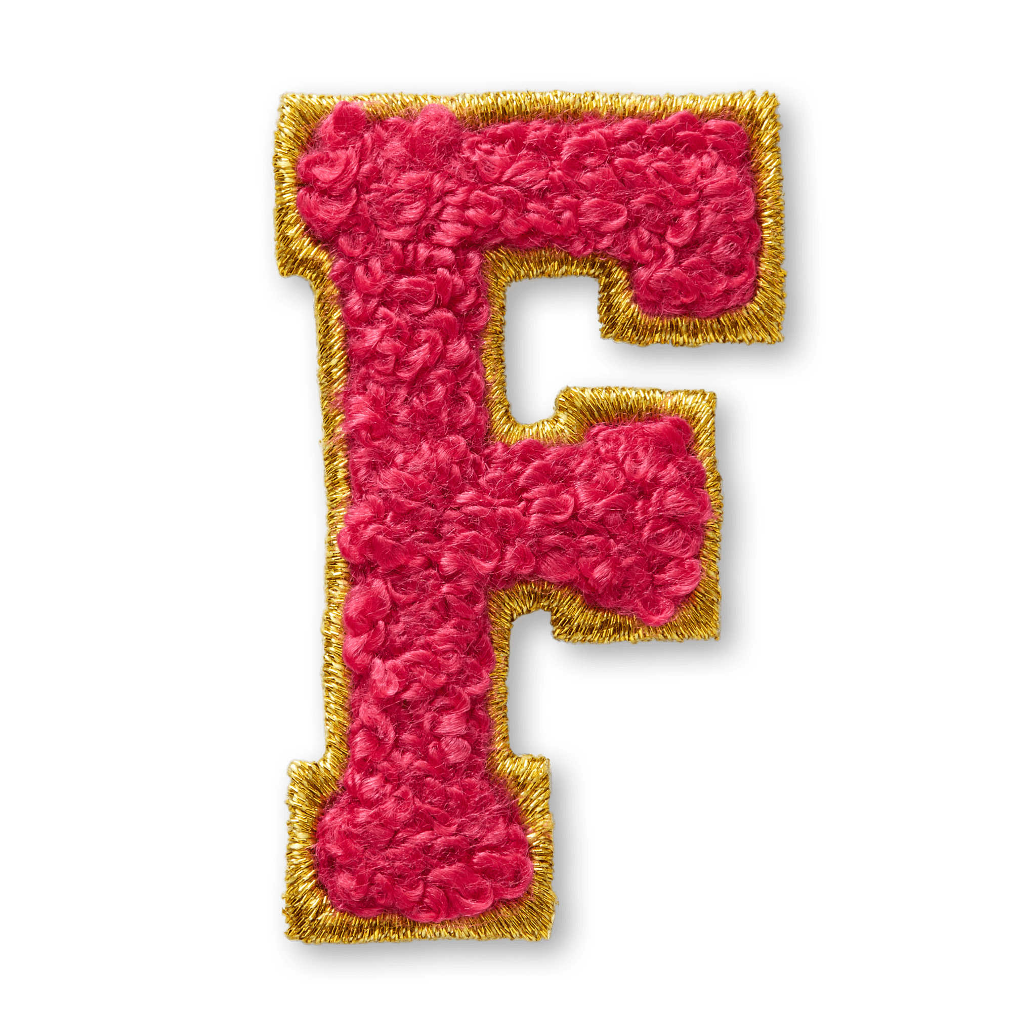 AG™ Letter F Stick-On Patch