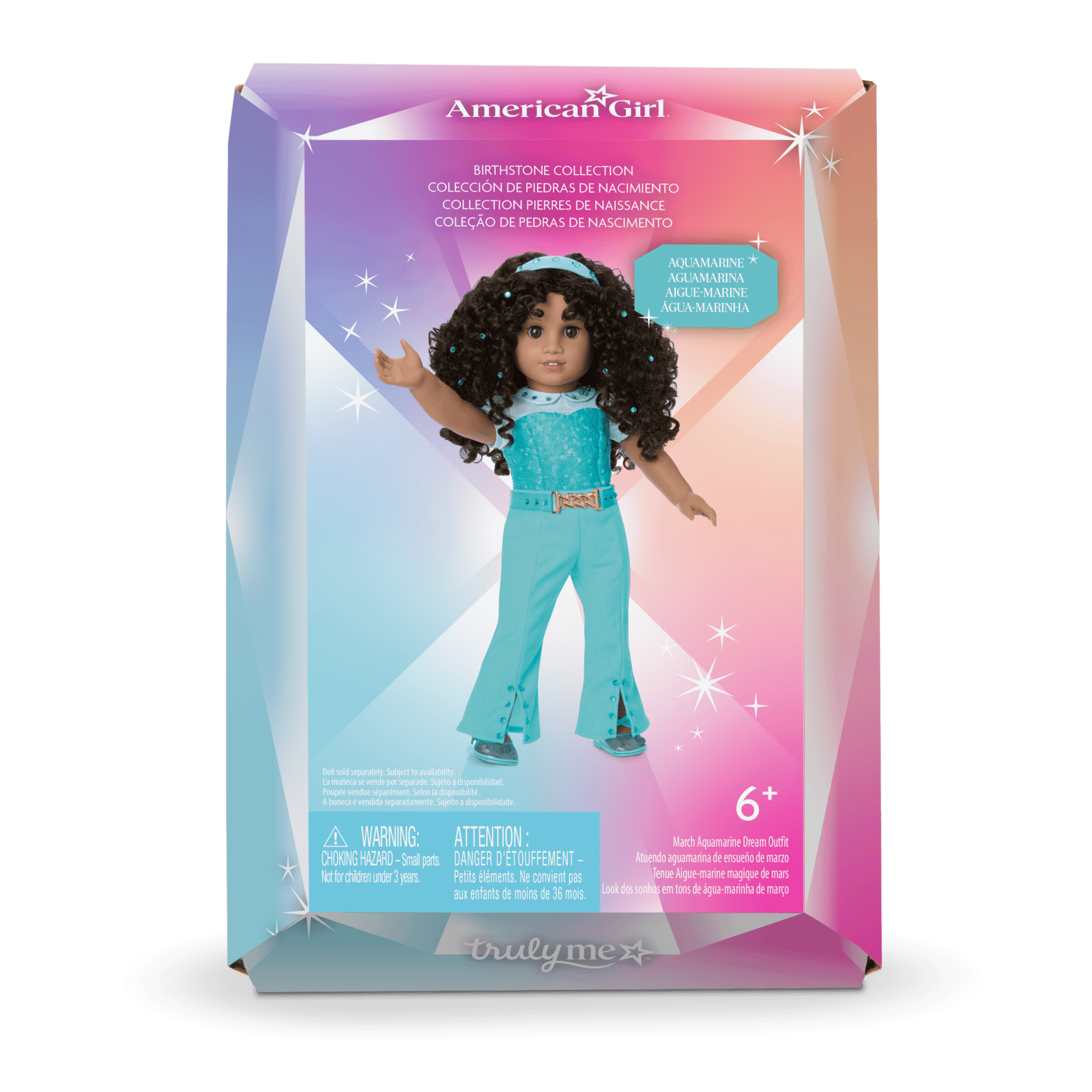 March Aquamarine Dream Outfit for 18-inch Dolls