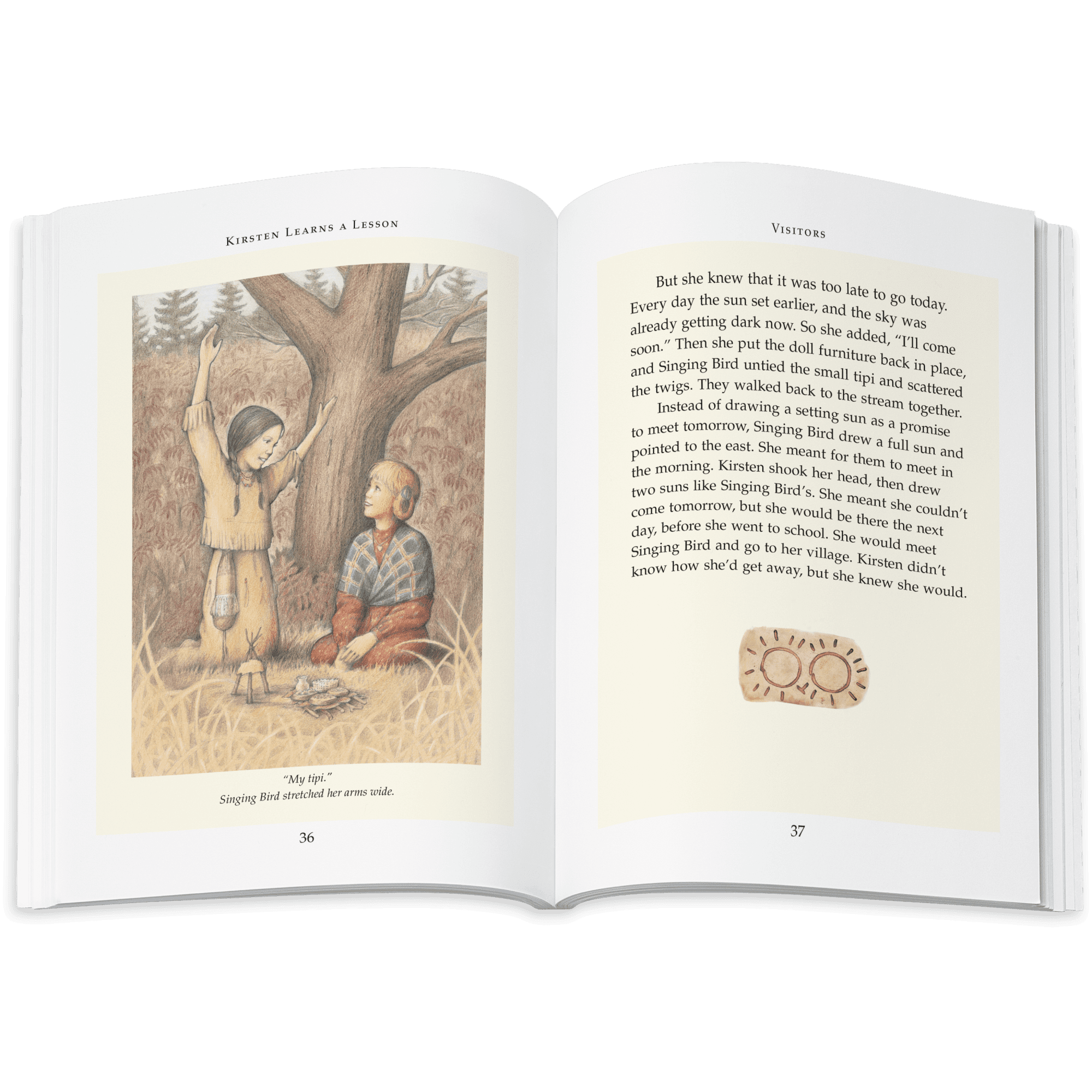 Kirsten’s™ School Outfit & Book (Historical Characters)