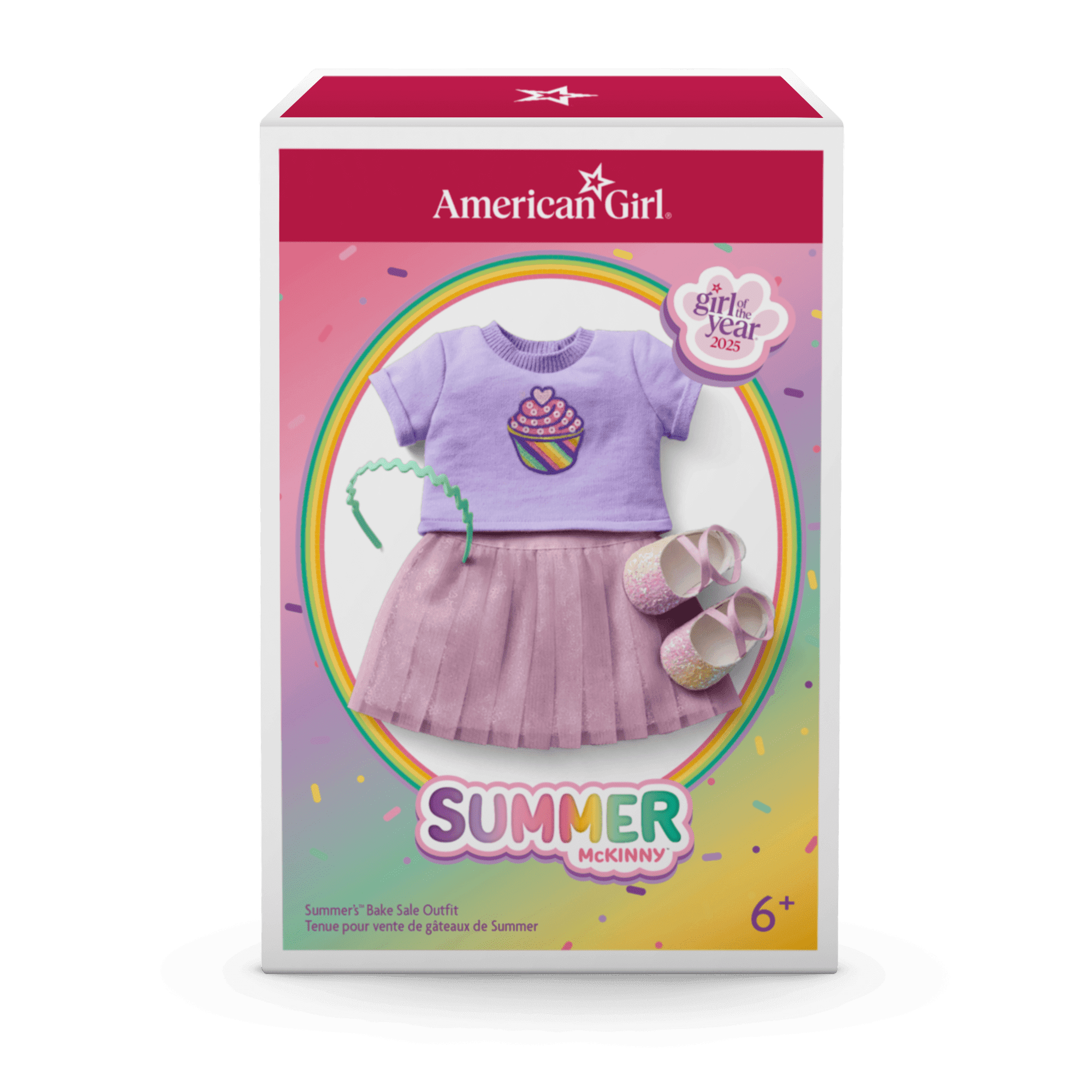 Summer’s™ Bake Sale Outfit for 18-inch Dolls (Girl of the Year™ 2025)