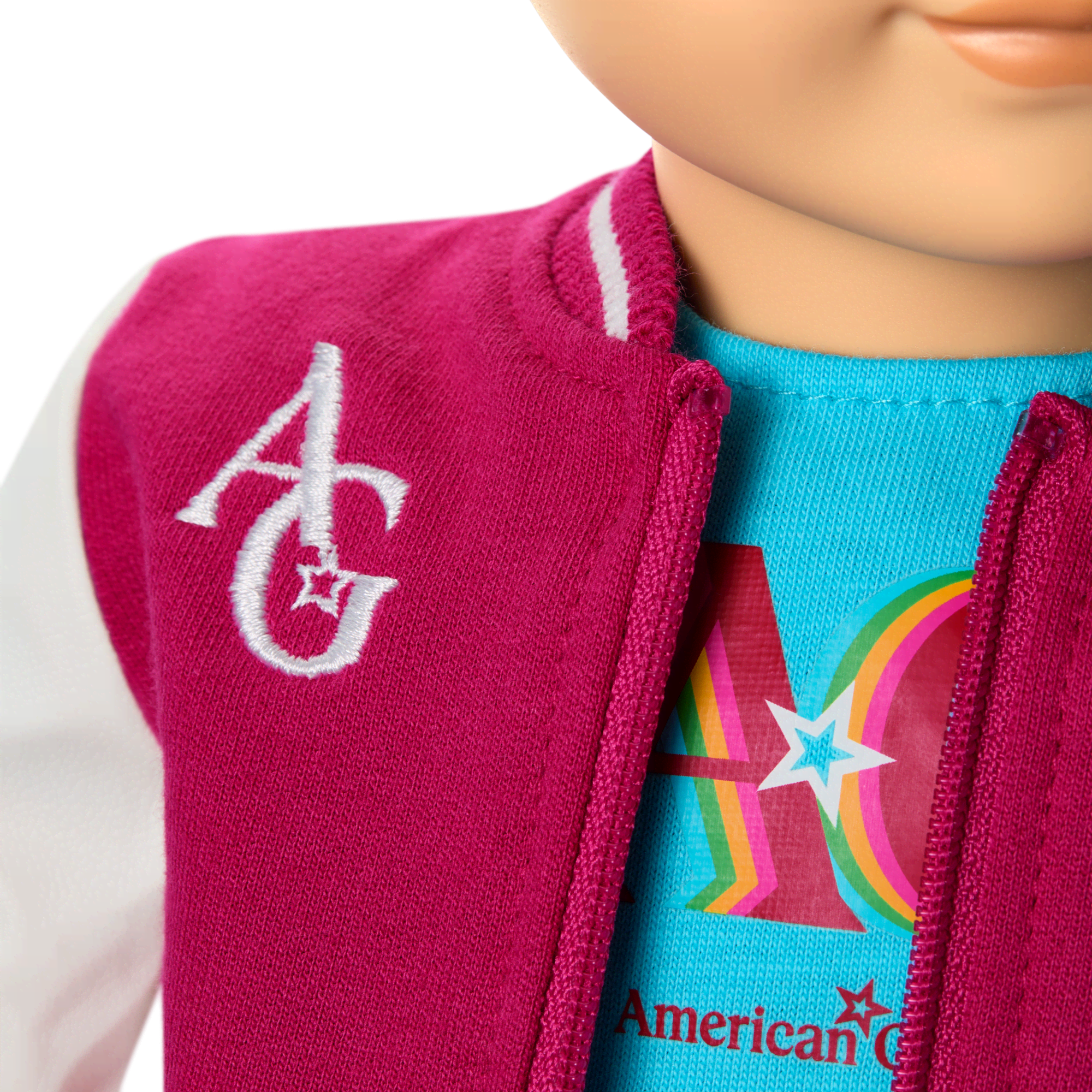 Truly Me™ 18-inch Doll #104 with straight caramel hair