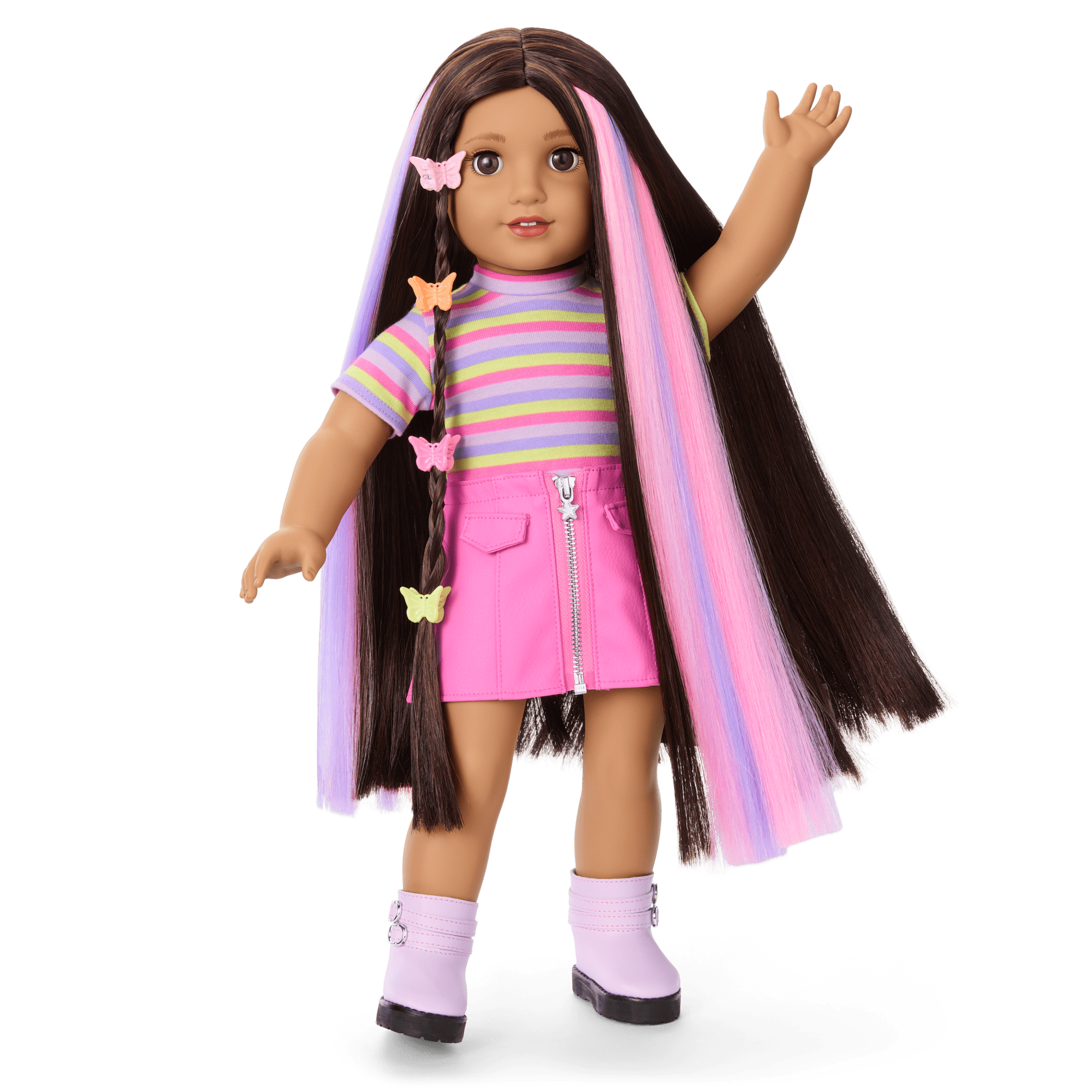 Long Hair Looks™ by Truly Me™ 18-inch Doll #135 & hair accessories