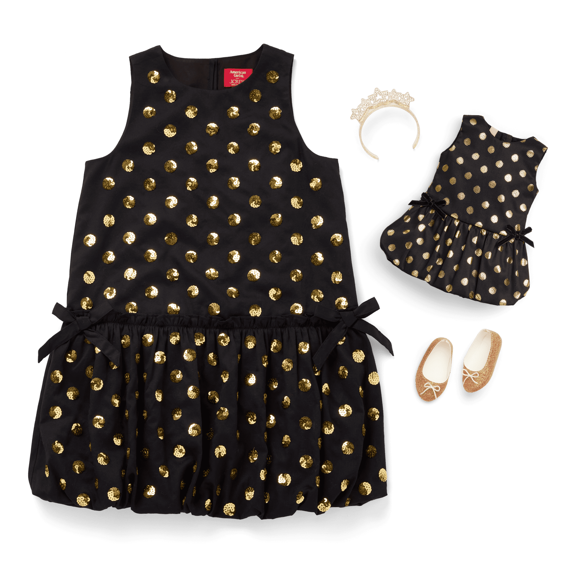 American Girl® x J.Crew Bubble-Skirt Party Outfit Bundle for Girls & 18-inch Dolls