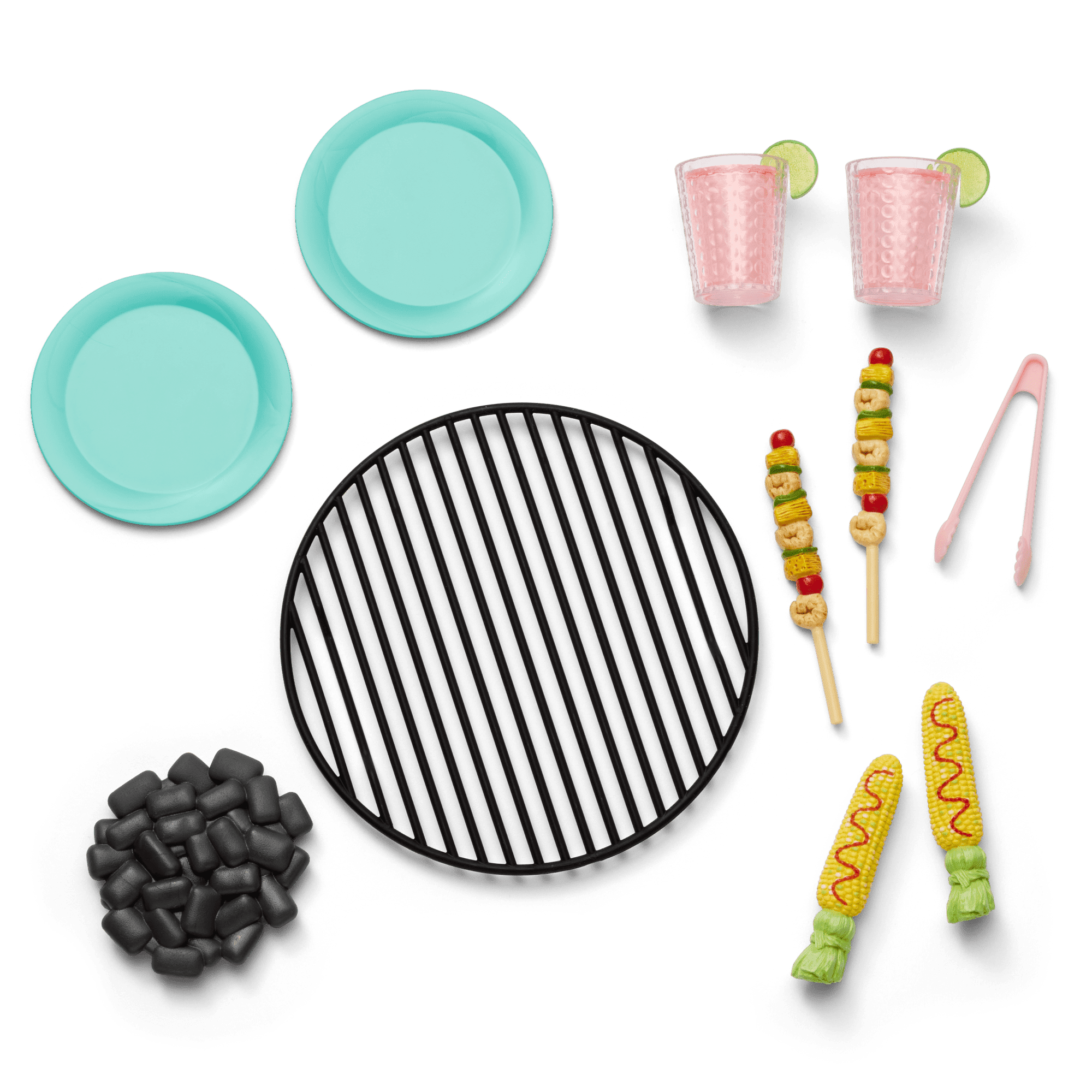Raquel's™ Beach Chairs & Barbecue Set for 18-inch Dolls (Girl of the Year™ 2026)