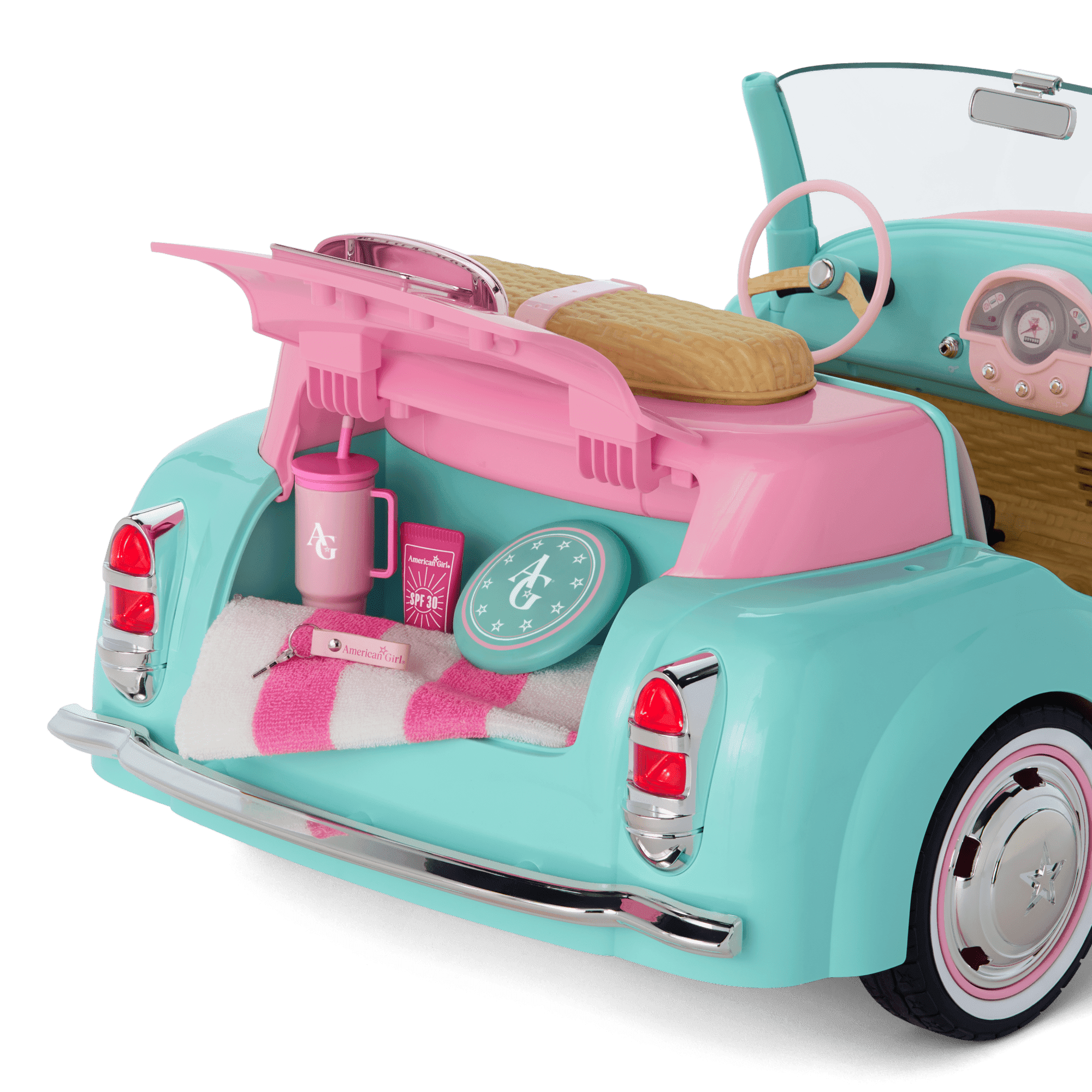 Raquel's™ Seaside Car for 18-inch Dolls (Girl of the Year™ 2026)