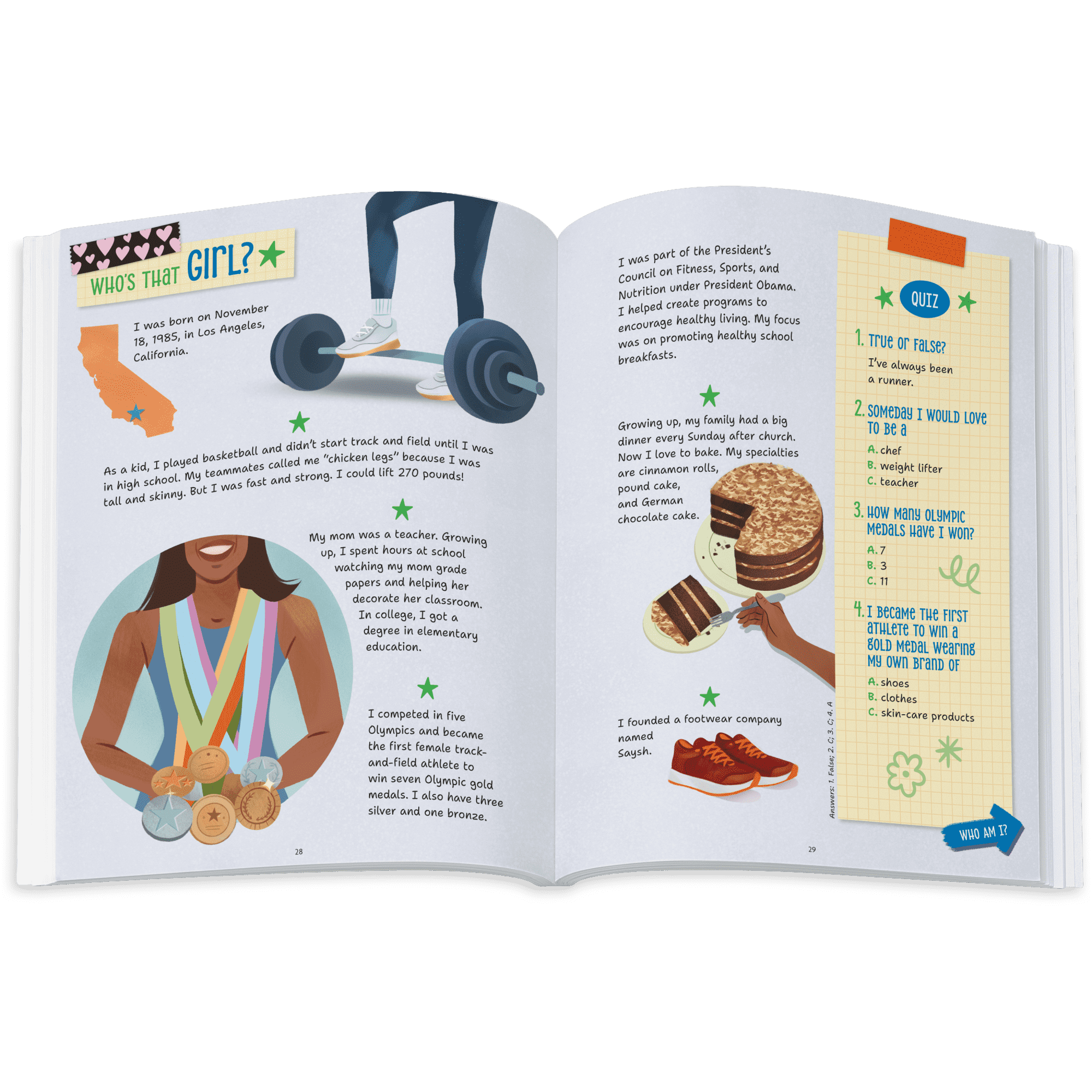 Who’s That Girl? Hardcover Book