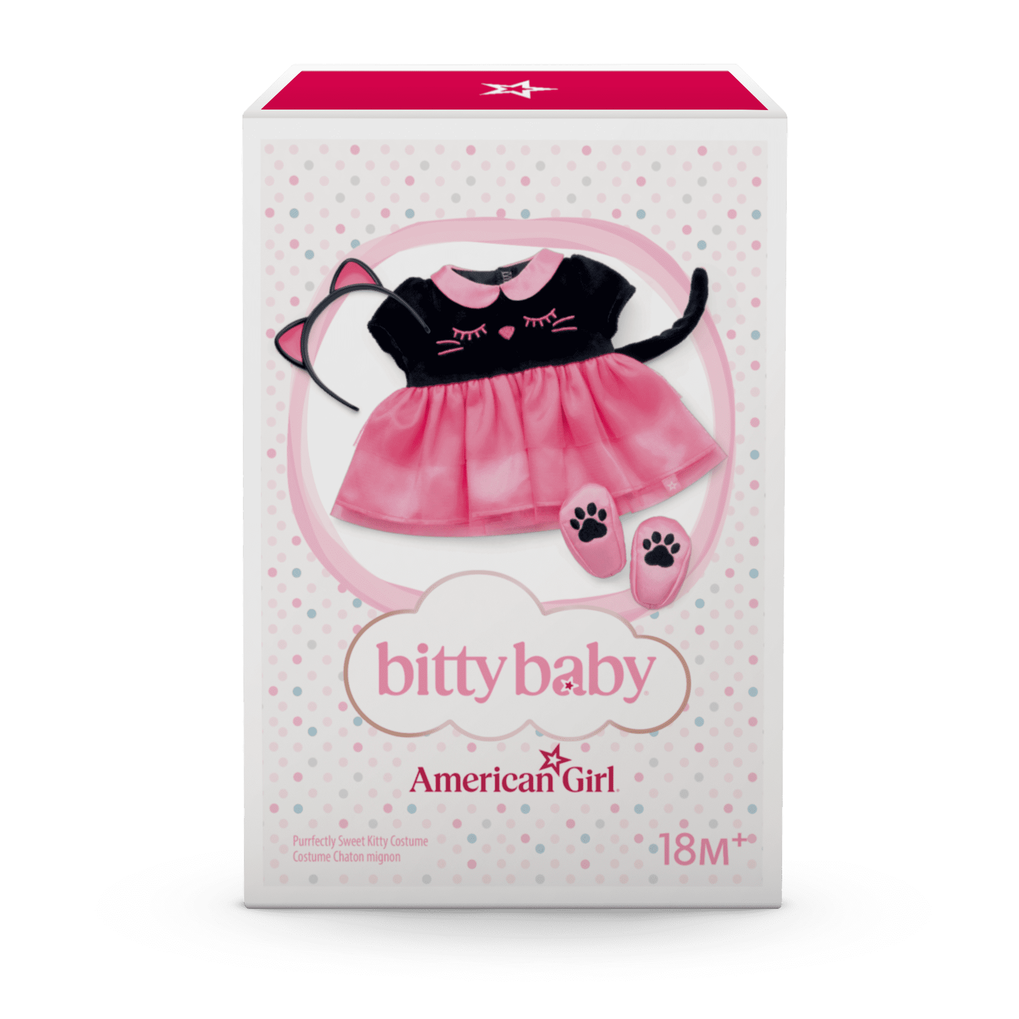 Purrfectly Sweet Kitty Costume for Bitty Baby® Dolls