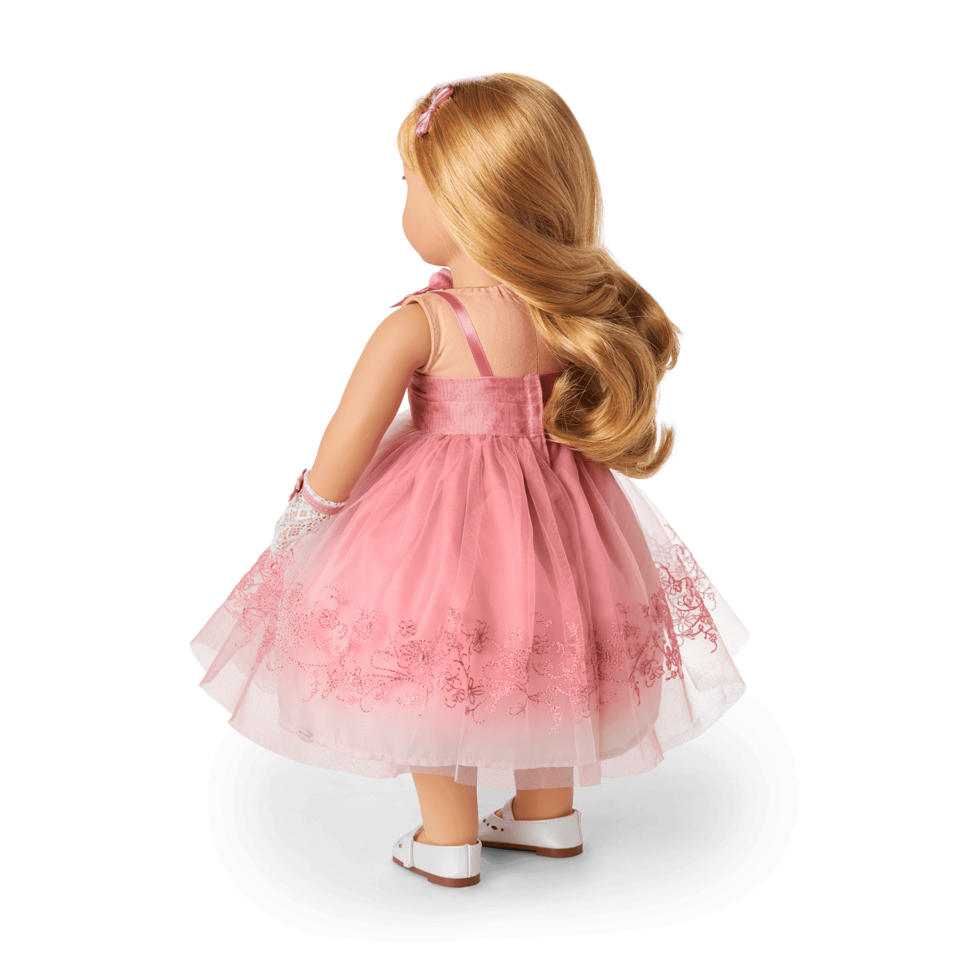 Maryellen’s™ Pretty Pink Dress for 18-inch Dolls (Historical Characters)