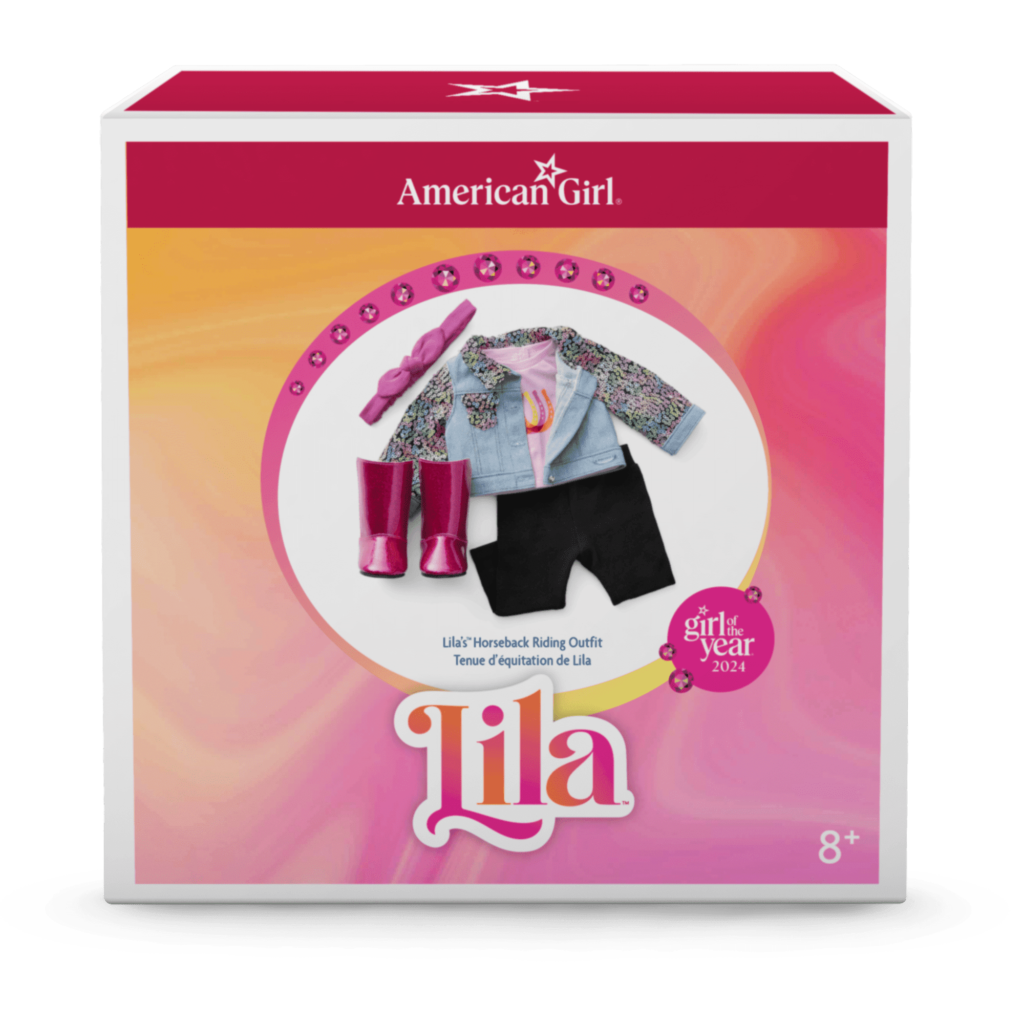 Lila's™ Horseback Riding Outfit for 18-inch Dolls (Girl of the Year™ 2024)