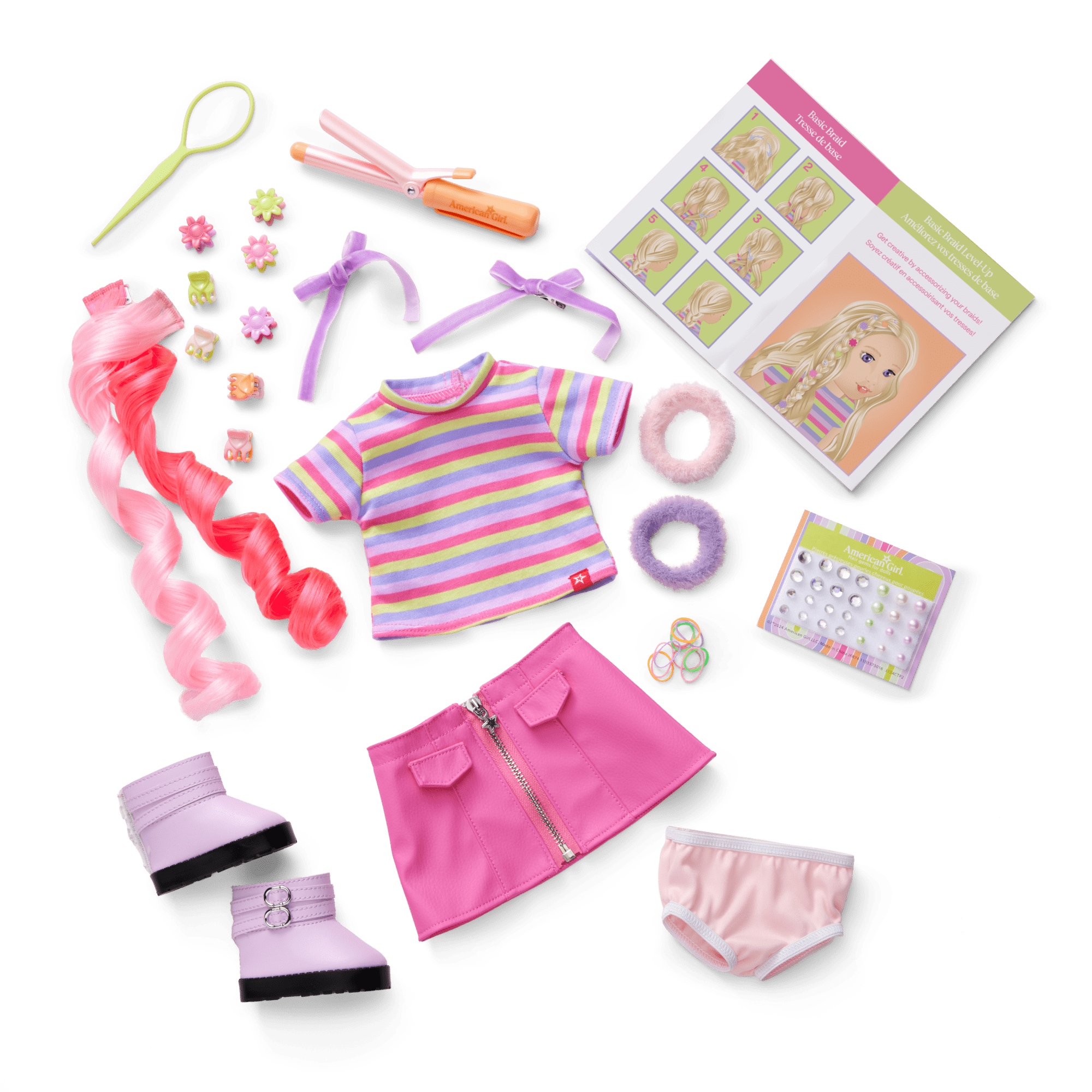Long Hair Looks™ by Truly Me™ 18-inch Doll #133 & hair accessories