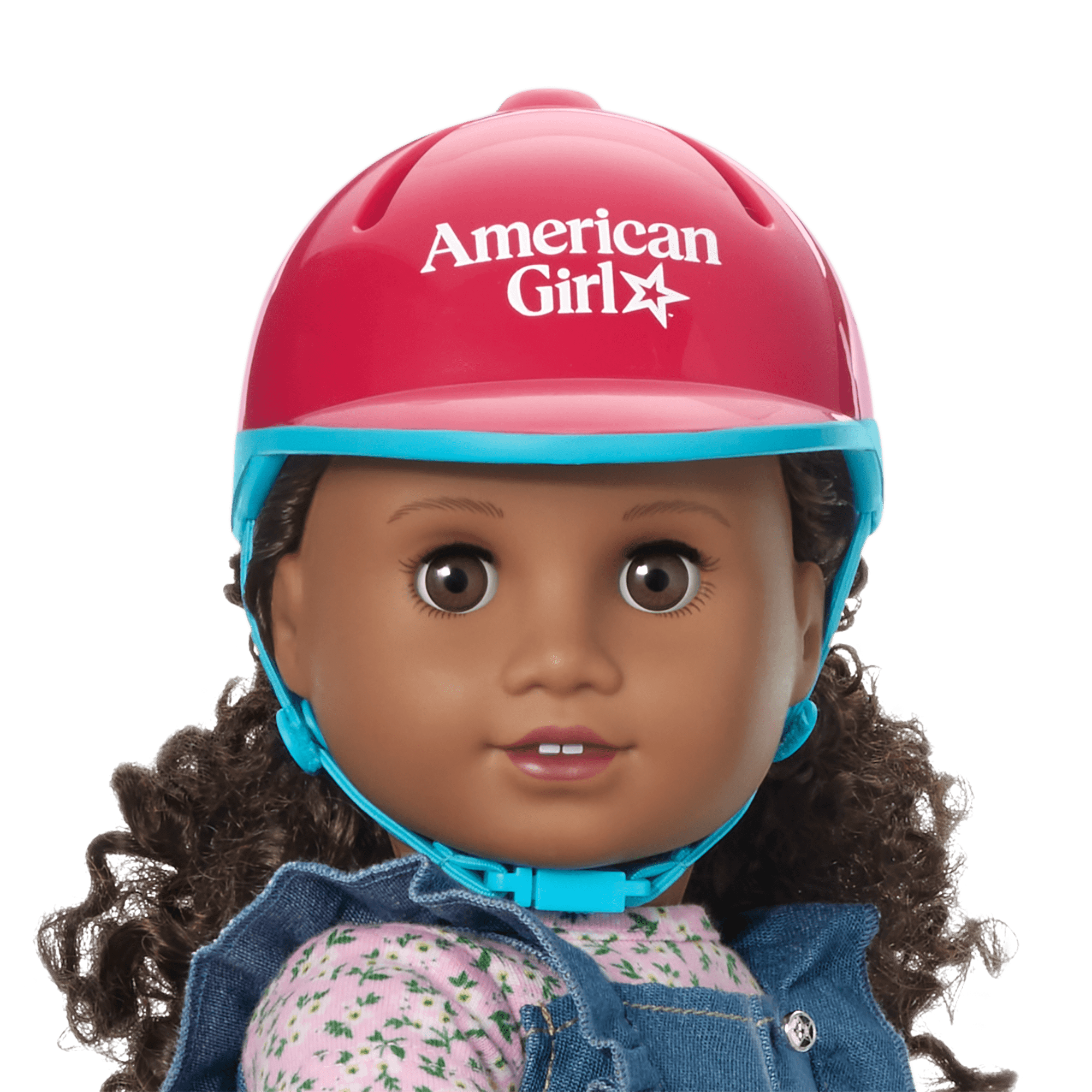 Chestnut Charm Horse & Western Flowers Denim Jumpsuit for 18-inch Dolls