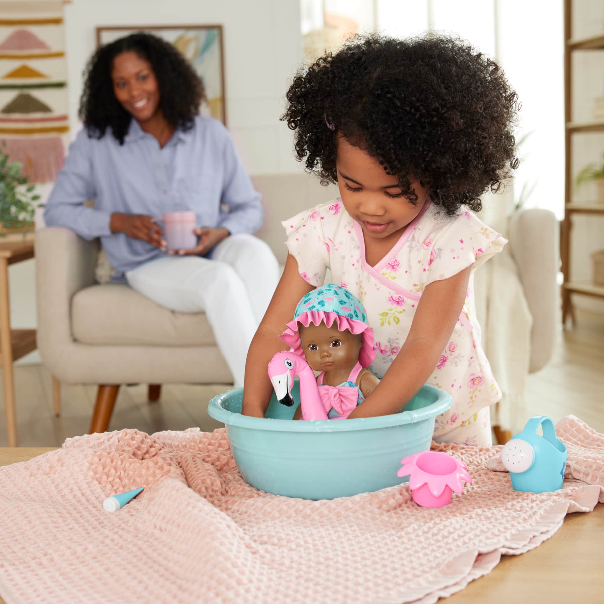 Beautiful Blooms Pajamas for Little Girls