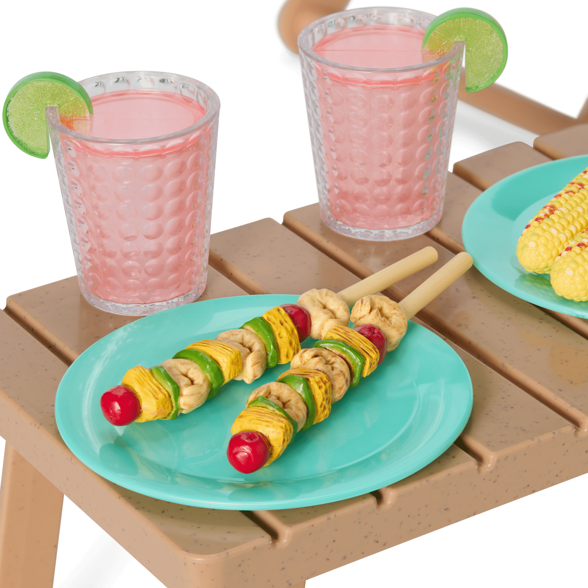Raquel's™ Beach Chairs & Barbecue Set for 18-inch Dolls (Girl of the Year™ 2026)