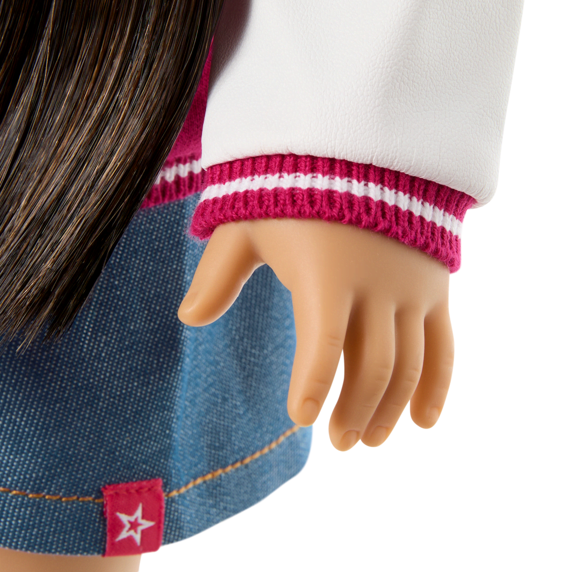 Truly Me™ 18-inch Doll #130 with straight black-brown hair