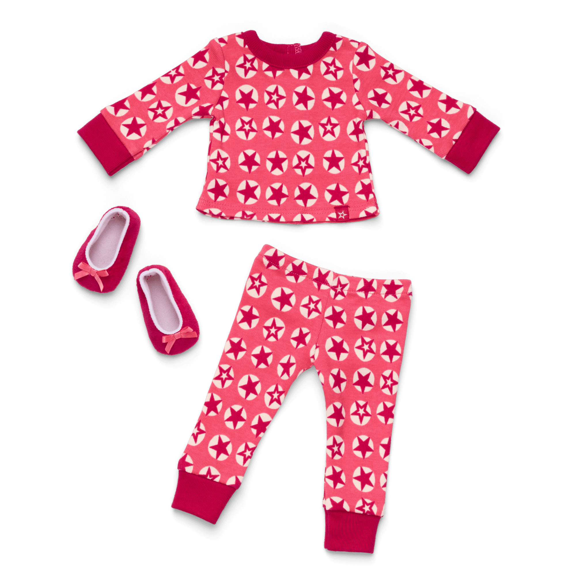 American Girl® x Hanna Andersson Berry Bright Stars Pajamas for 18-inch Dolls