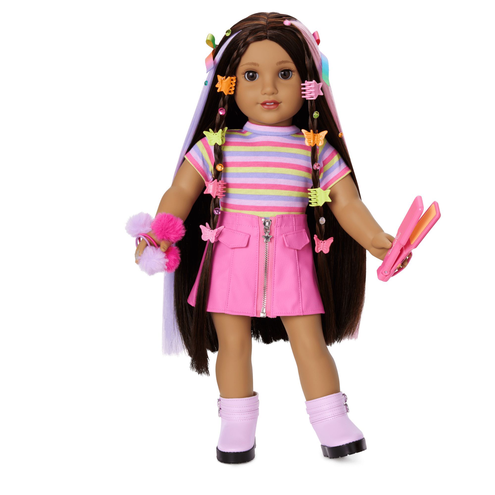 Long Hair Looks™ by Truly Me™ 18-inch Doll #134 & hair accessories