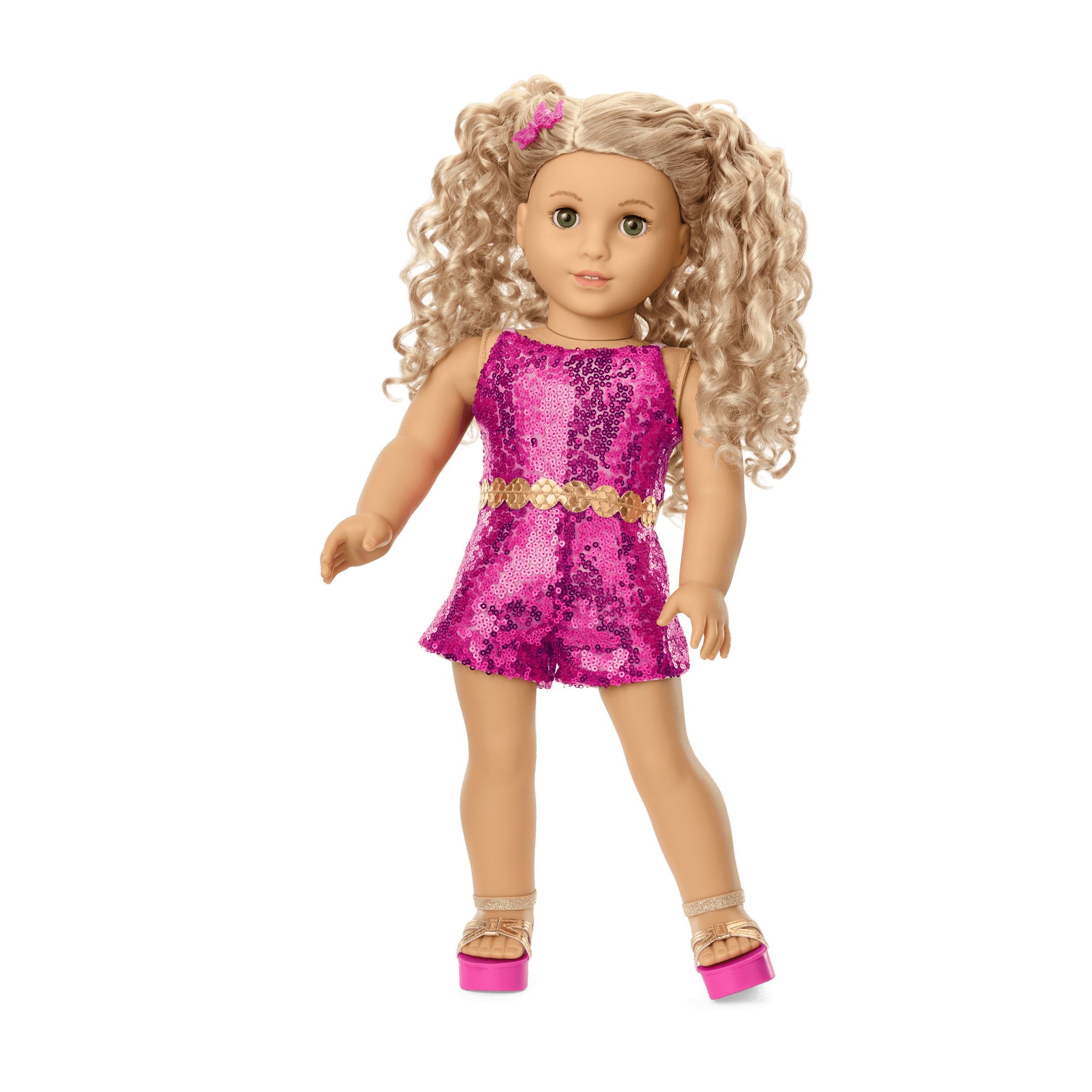 Glam Sparkly Concert Outfit for 18-inch Dolls