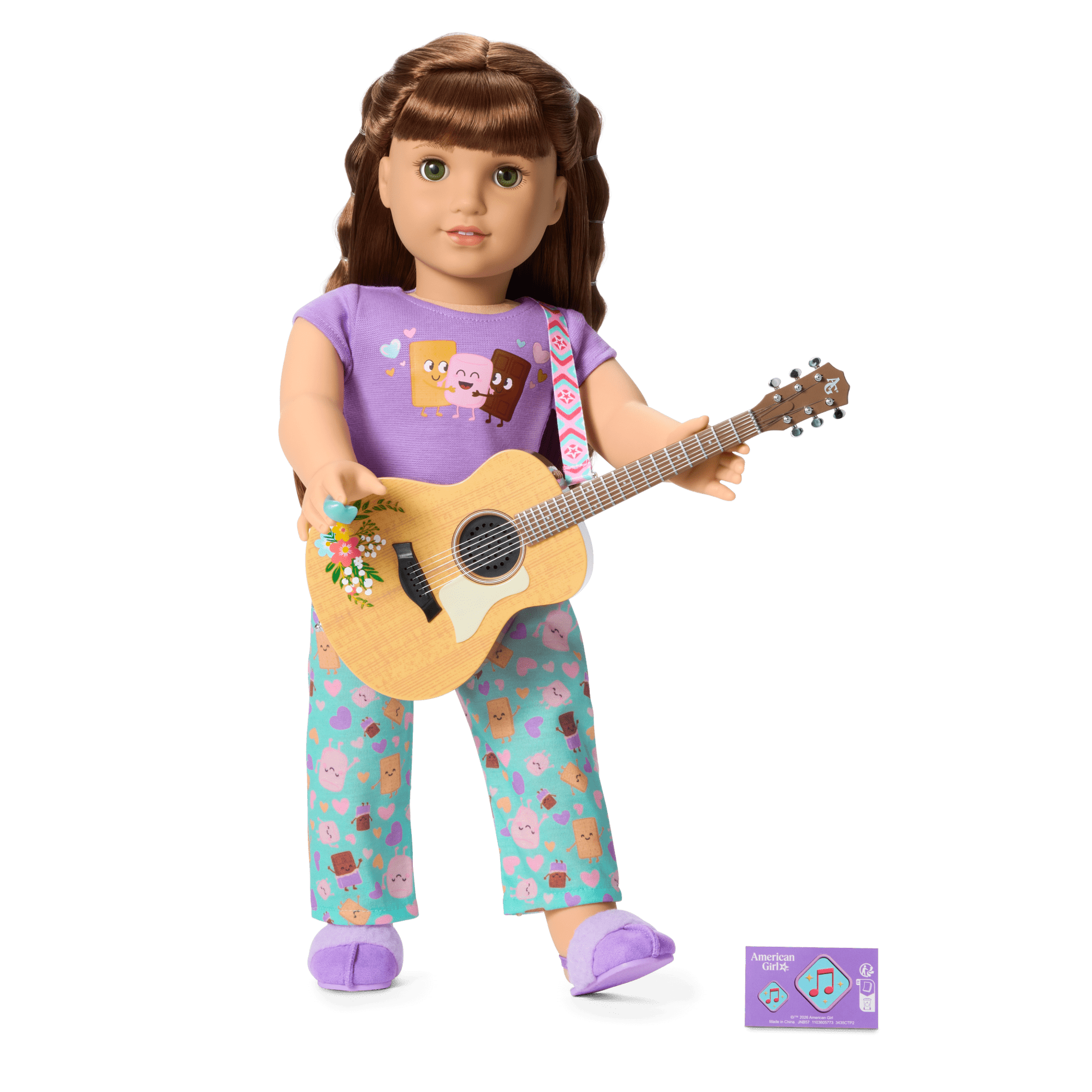 Daisy Davenport’s™ Campfire Set & Guitar Bundle for 18-inch Dolls (Girl of the Year™ 2027)