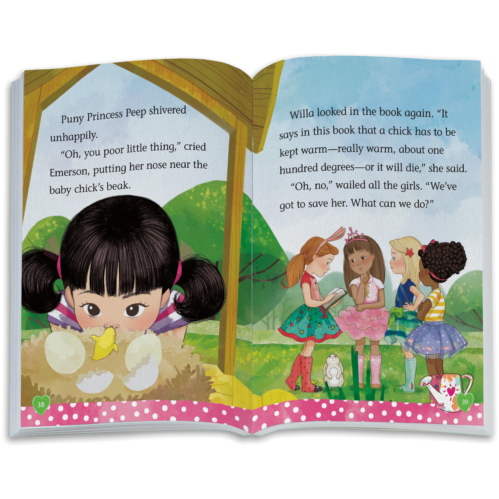 Emerson and Princess Peep Book (WellieWishers™)