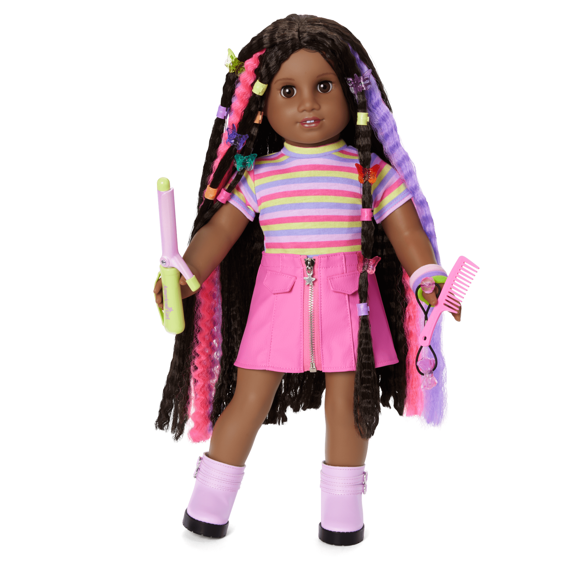Long Hair Looks™ by Truly Me™ 18-inch Doll #135 & hair accessories
