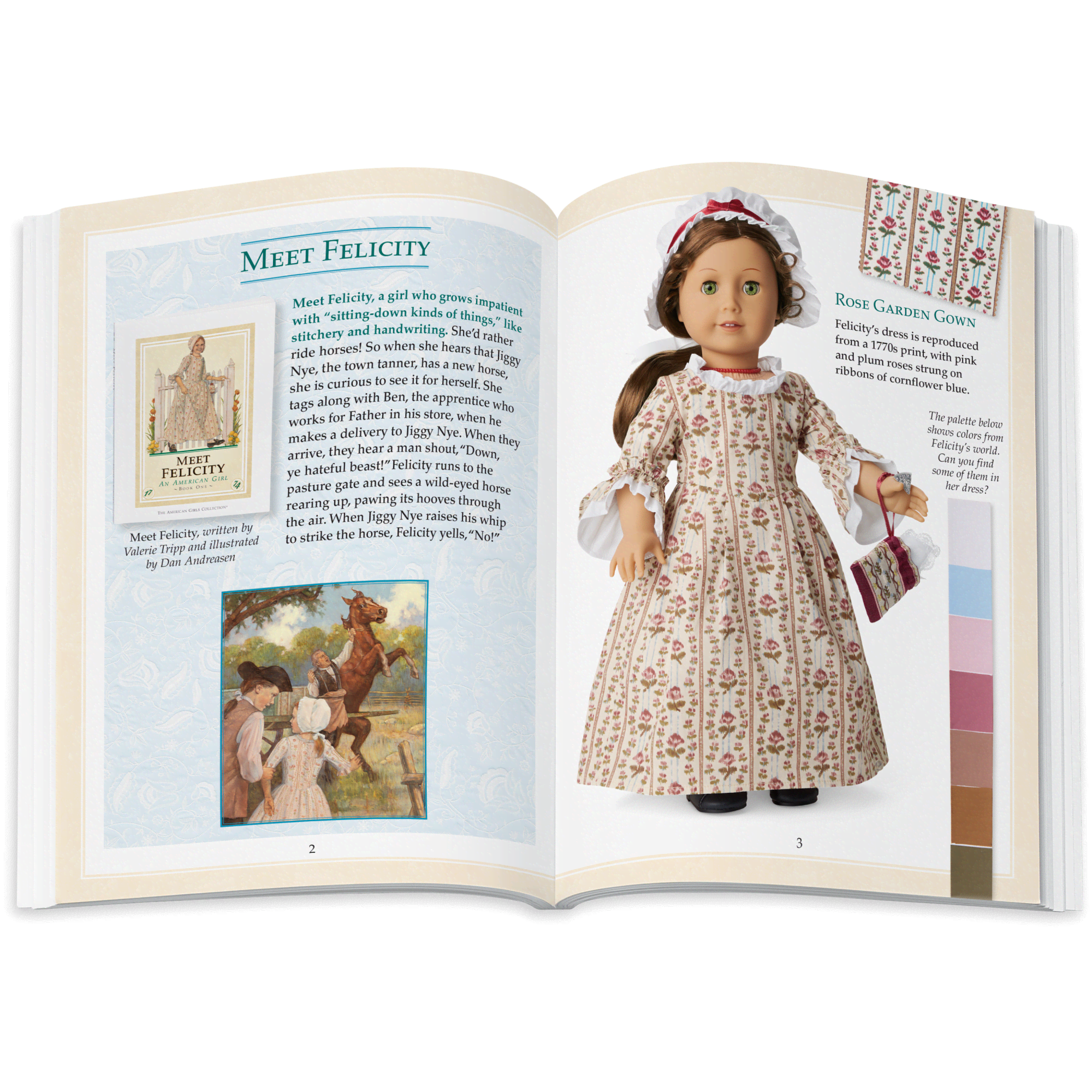 Felicity Merriman™ 18-inch Doll, Book & Accessories (Historical Characters)