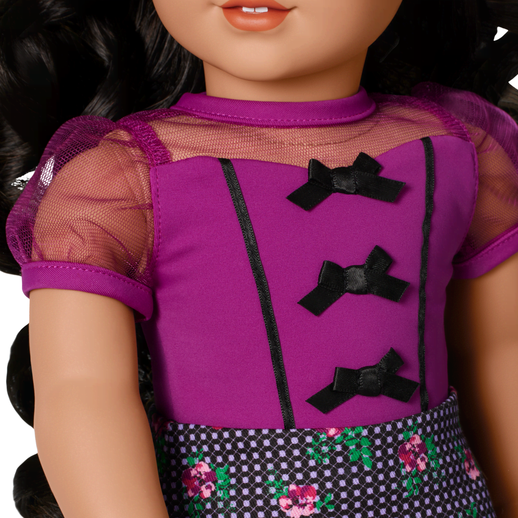 Bows & Blooms Outfit for 18-inch Dolls