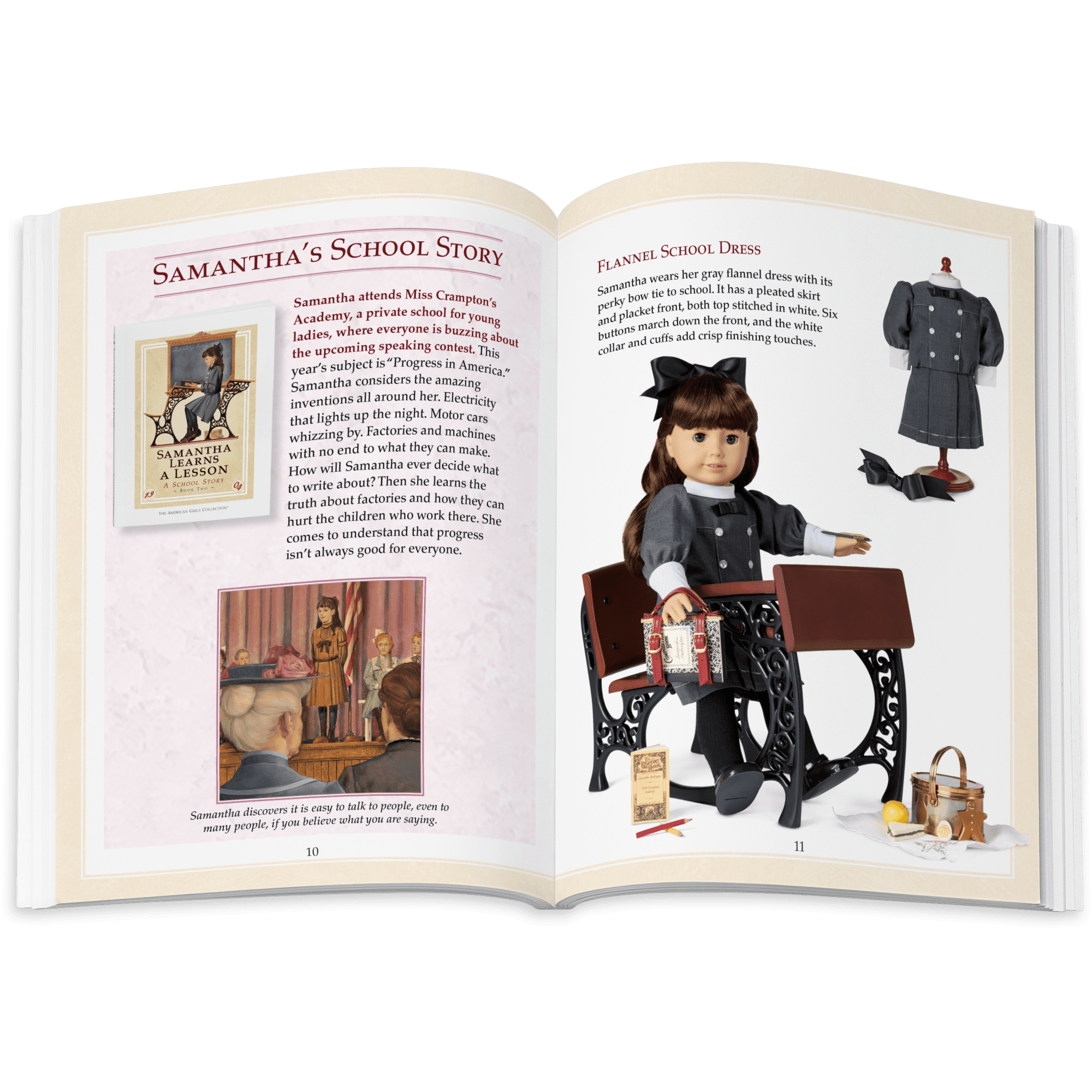 Samantha Parkington™ 18-inch Doll, Book & Accessories (Historical Characters)