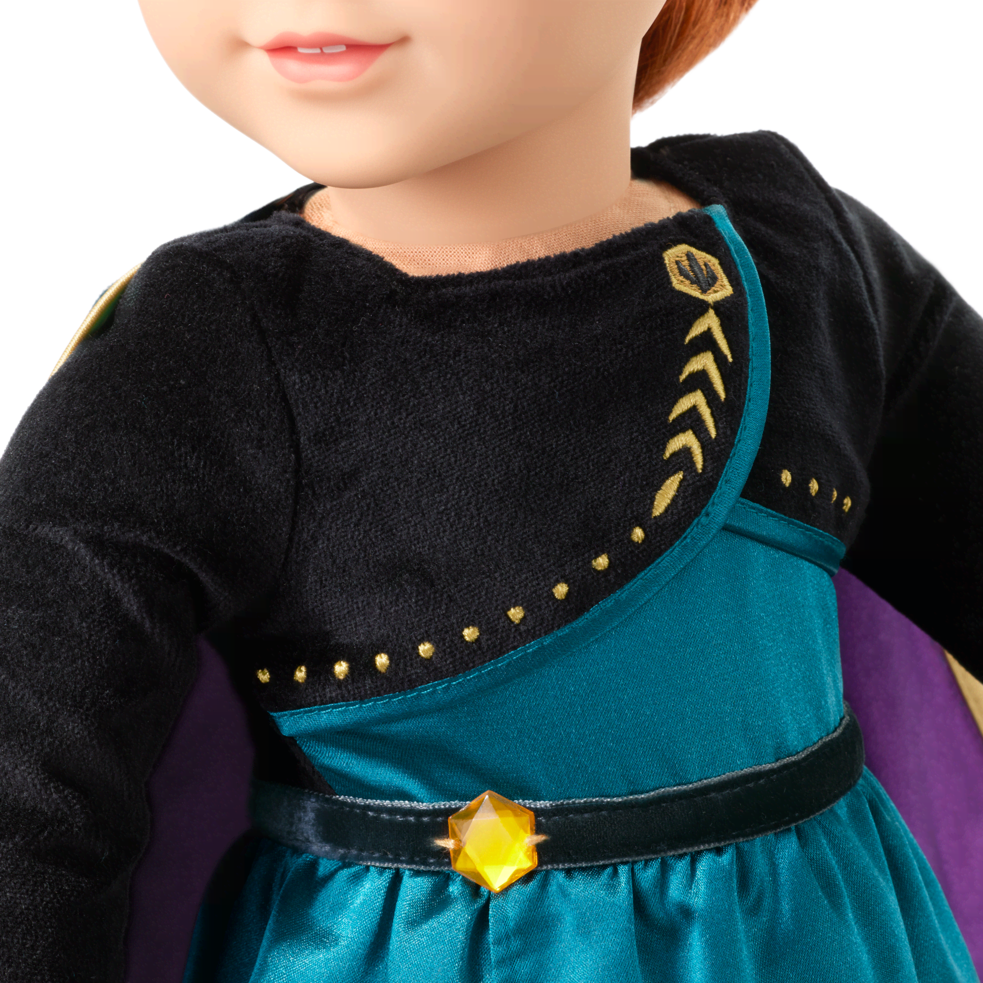 Disney Frozen Queen Anna Outfit & Accessories for 18-inch Dolls by American Girl®