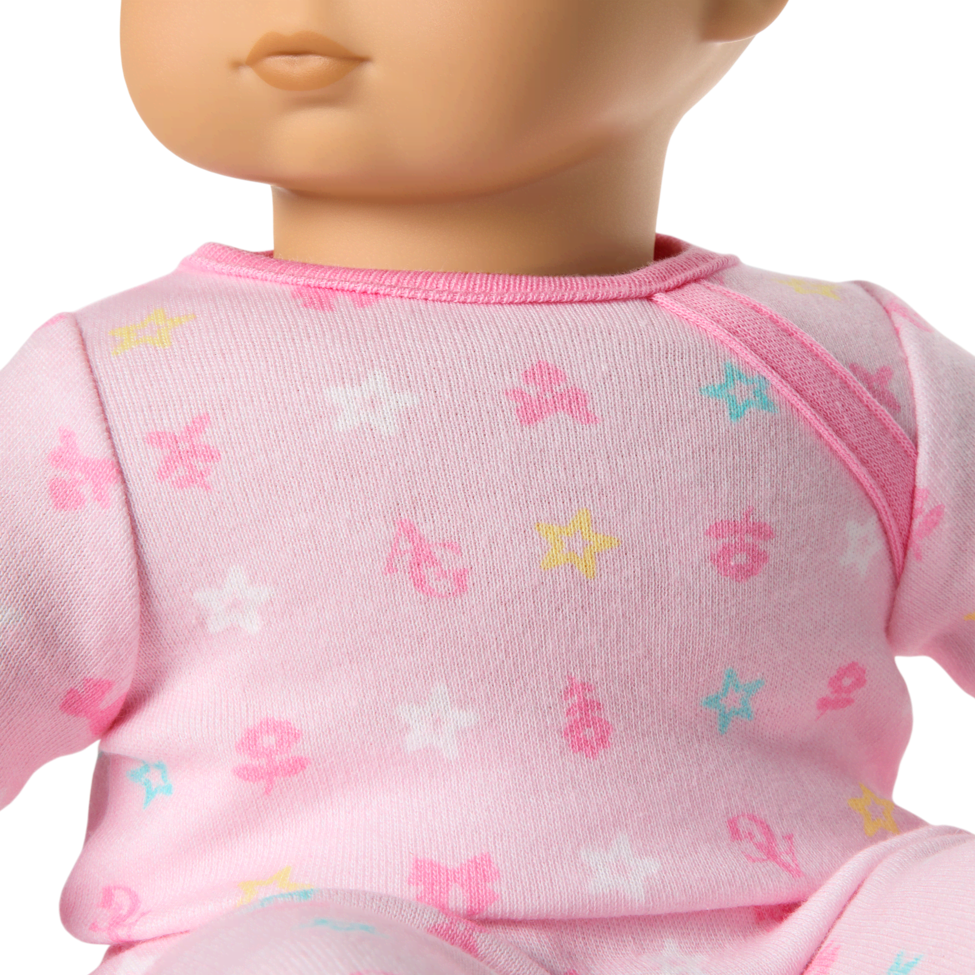Bitty Baby® Doll #4 with black hair in Pastel