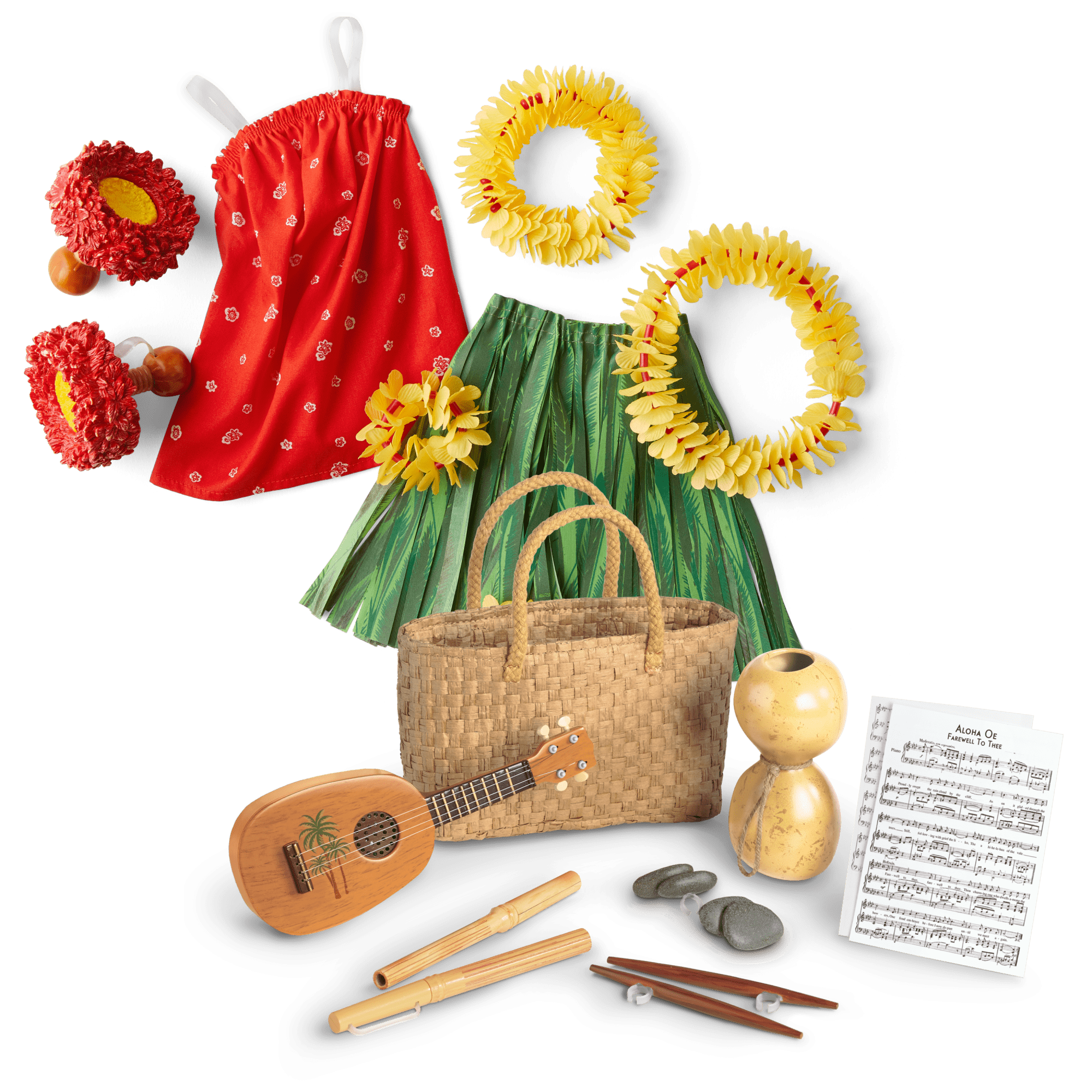 Nanea's™ Hula Outfit for 18-inch Dolls (Historical Characters)