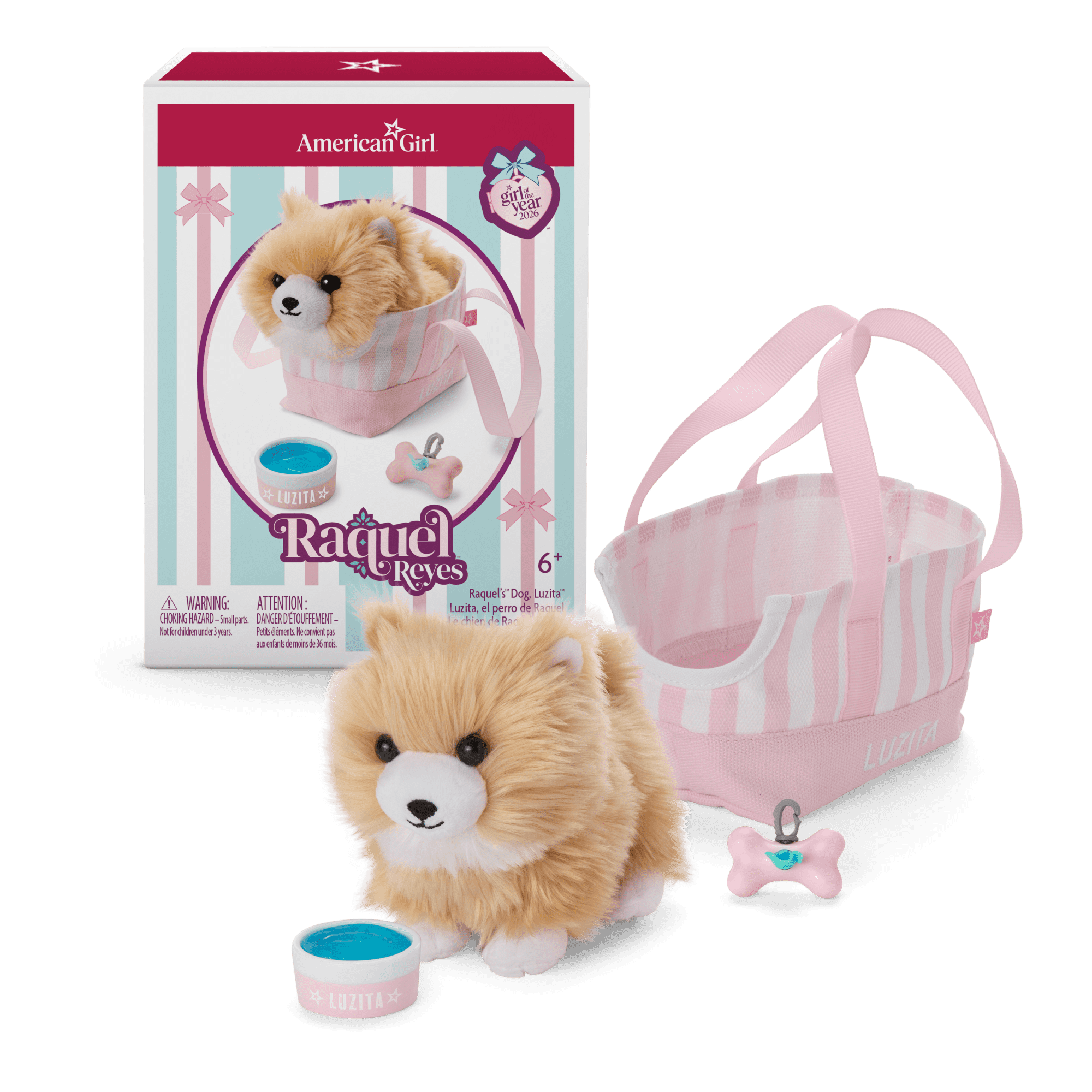 Raquel's™ Dog, Luzita™ (Girl of the Year™ 2026)