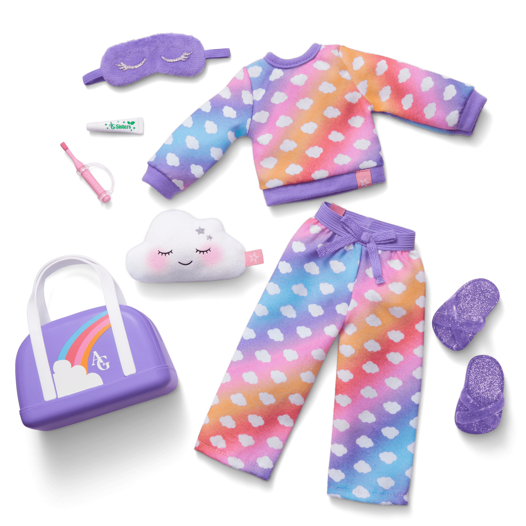 AG Sisters™ Sleepover Styles & Snacks Bundle