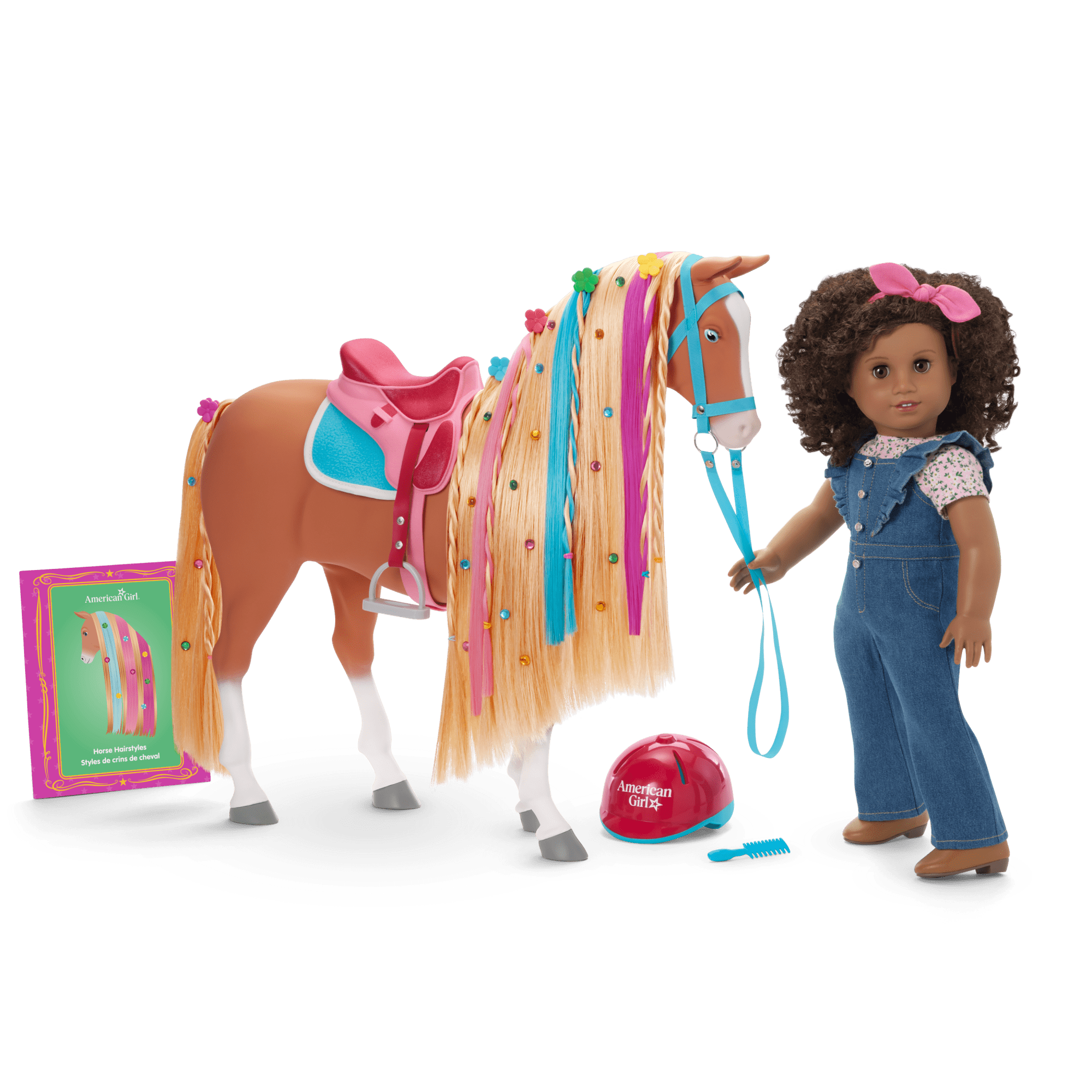 Chestnut Charm Horse & Western Flowers Jumpsuit for Dolls
