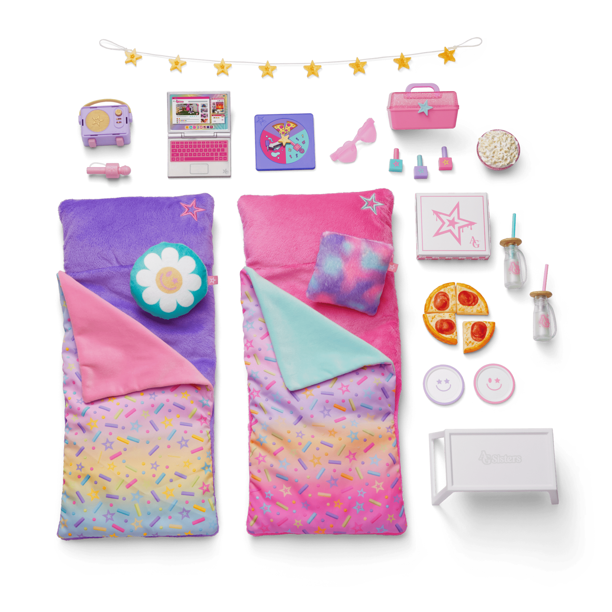 AG Sisters™ Glamping Girls Sleepover Set