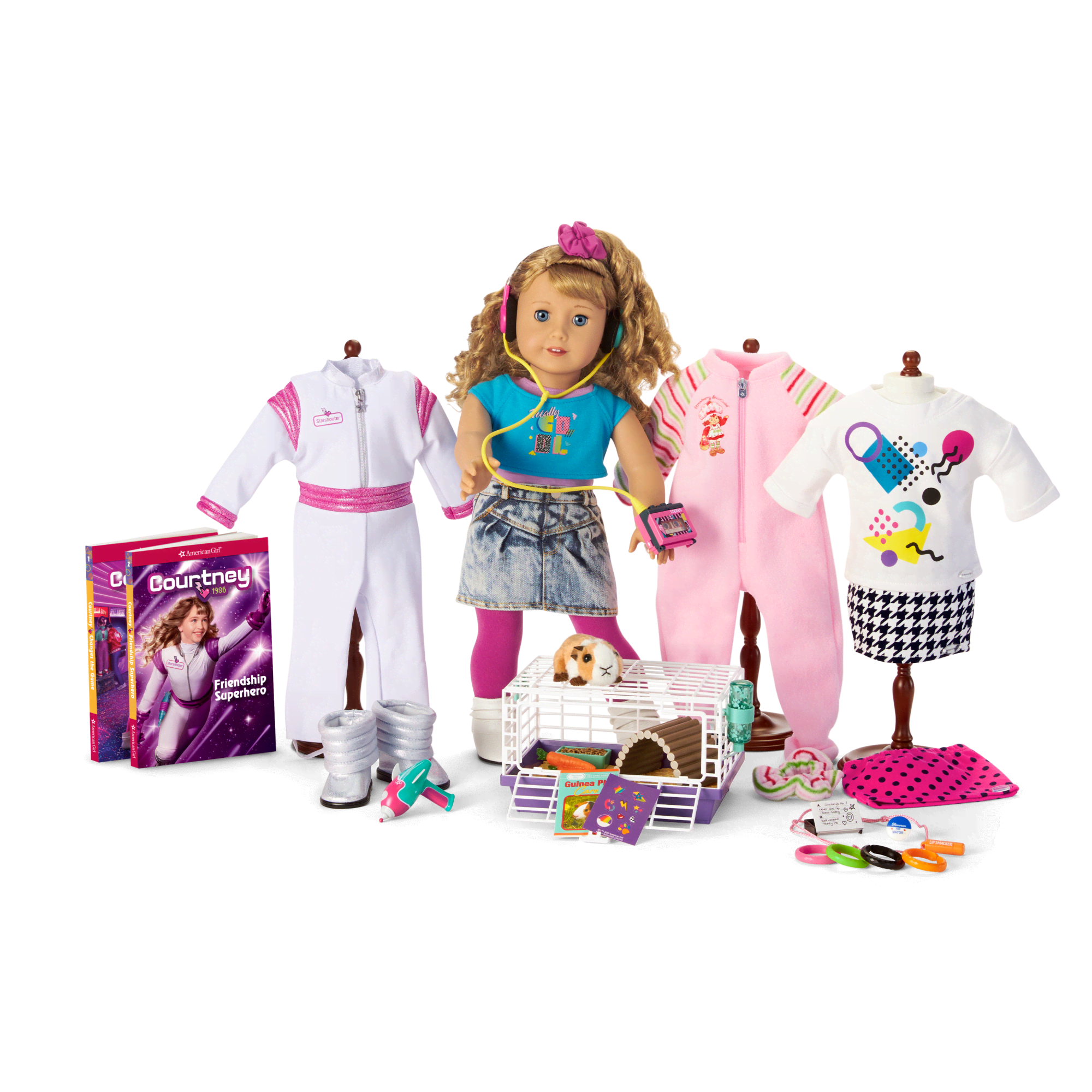 Courtney’s™ Graphic Sweatshirt for 18-inch Dolls (Historical Characters)