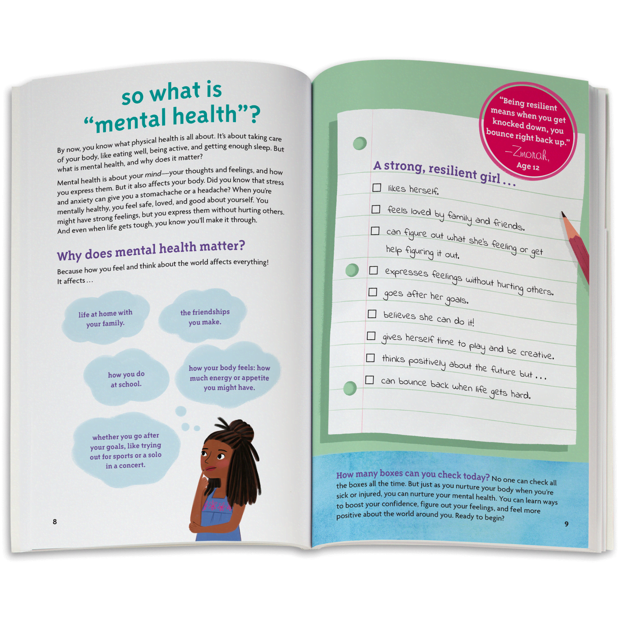 A Smart Girl’s Guide: Caring for Herself Book