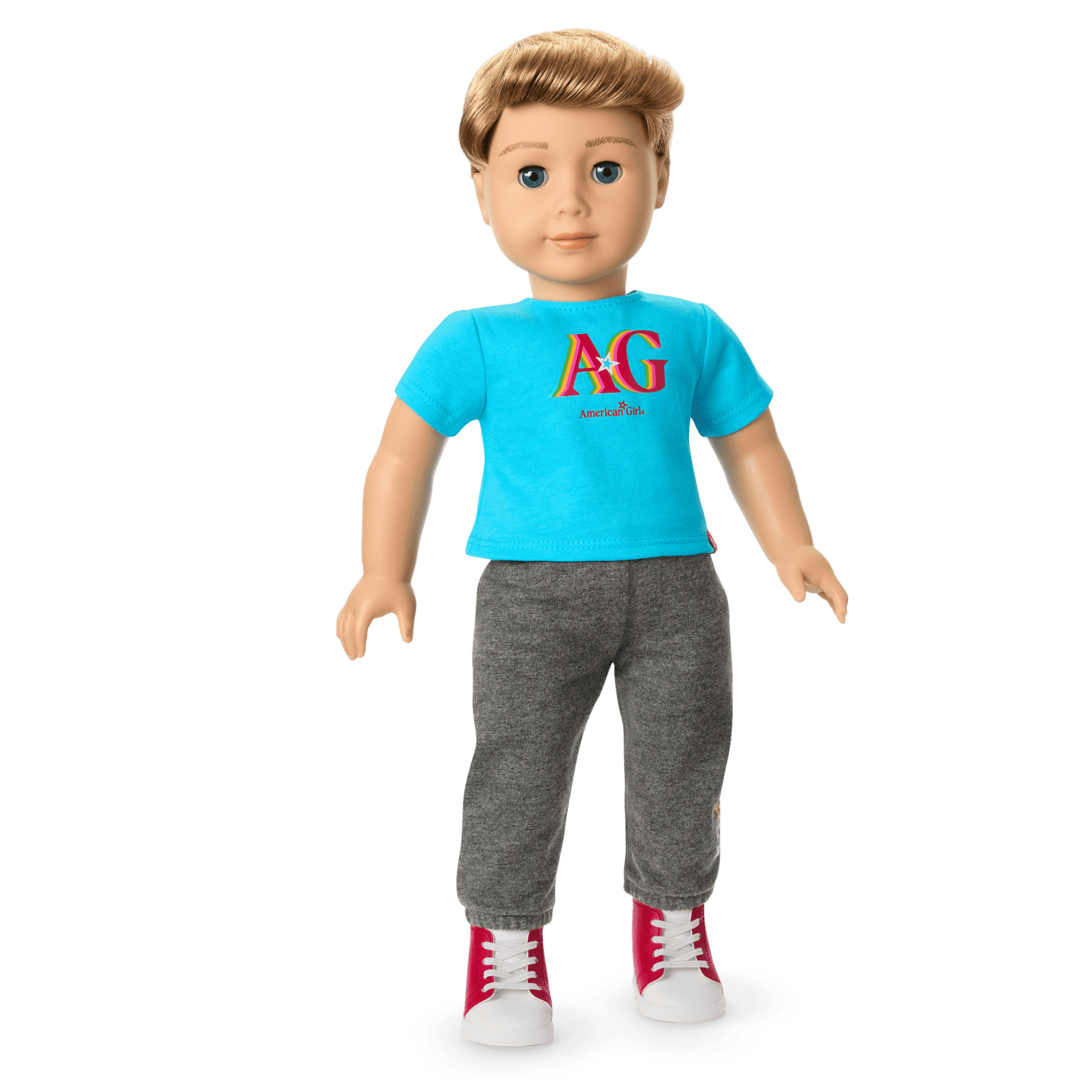 Truly Me™ 18-inch Doll #104, Puppy & Accessories AG™ Star Squad Bundle