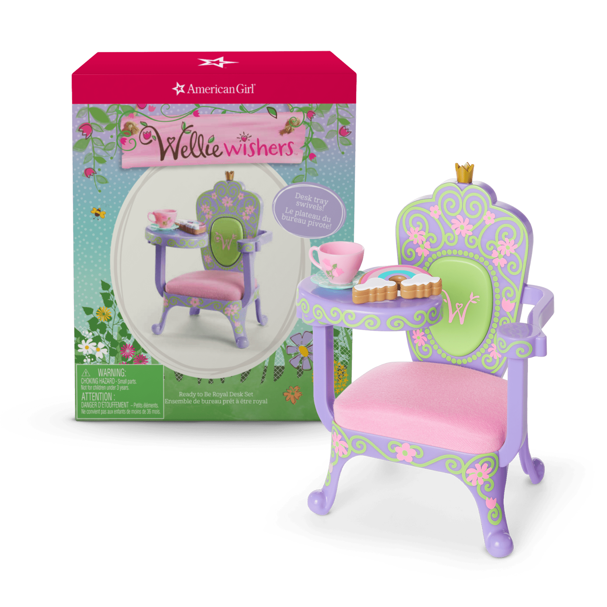 Ready to Be Royal Desk Set for WellieWishers™ Dolls