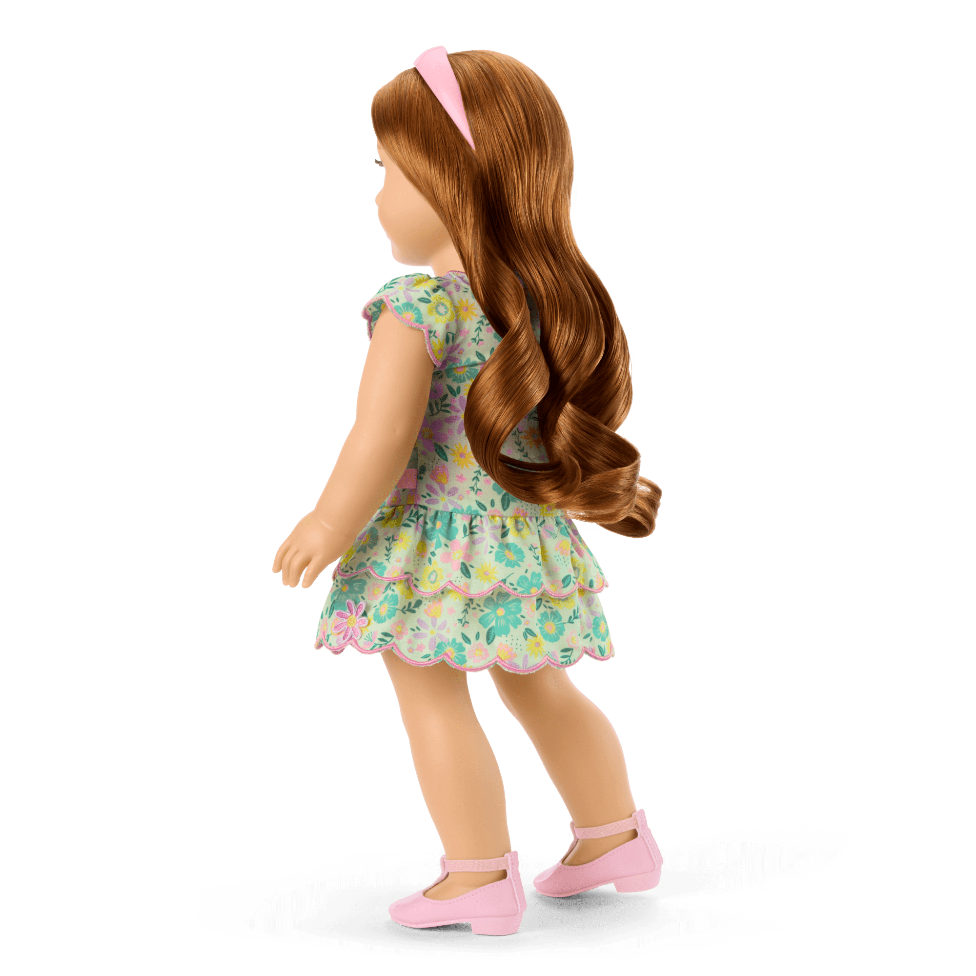 Pastel Petals Dress for 18-inch Dolls